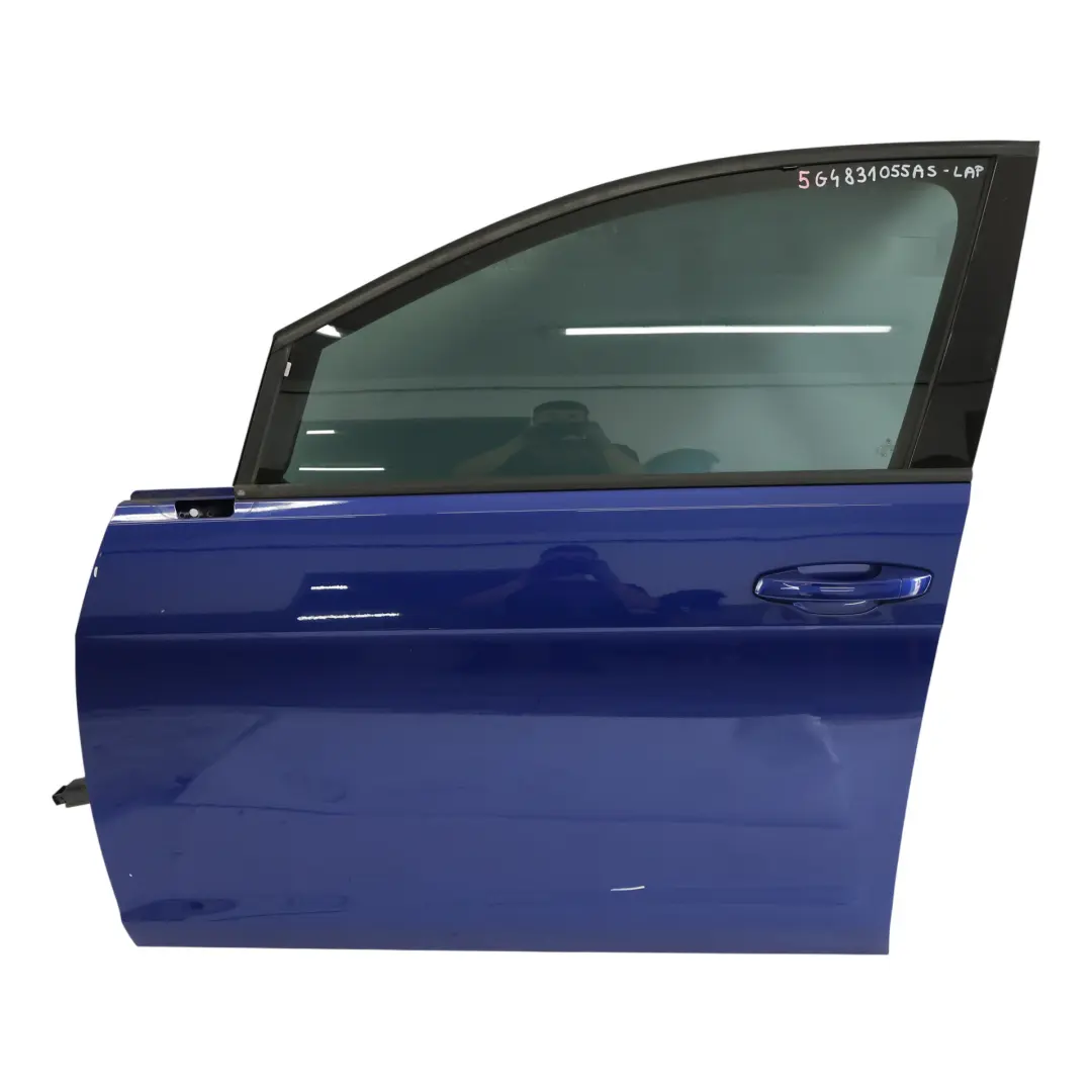 Tür Vorne Links Panel Lapisblau Metallic - D5K für VW Volkswagen Golf 7 mit Teilenummer 5G4831055AS VW Volkswagen Golf 7 Tür Vorne Links Panel Lapisblau Metallic - D5K - SKU 5G4831055AS-LAP - Teilenummer 5G4831055AS