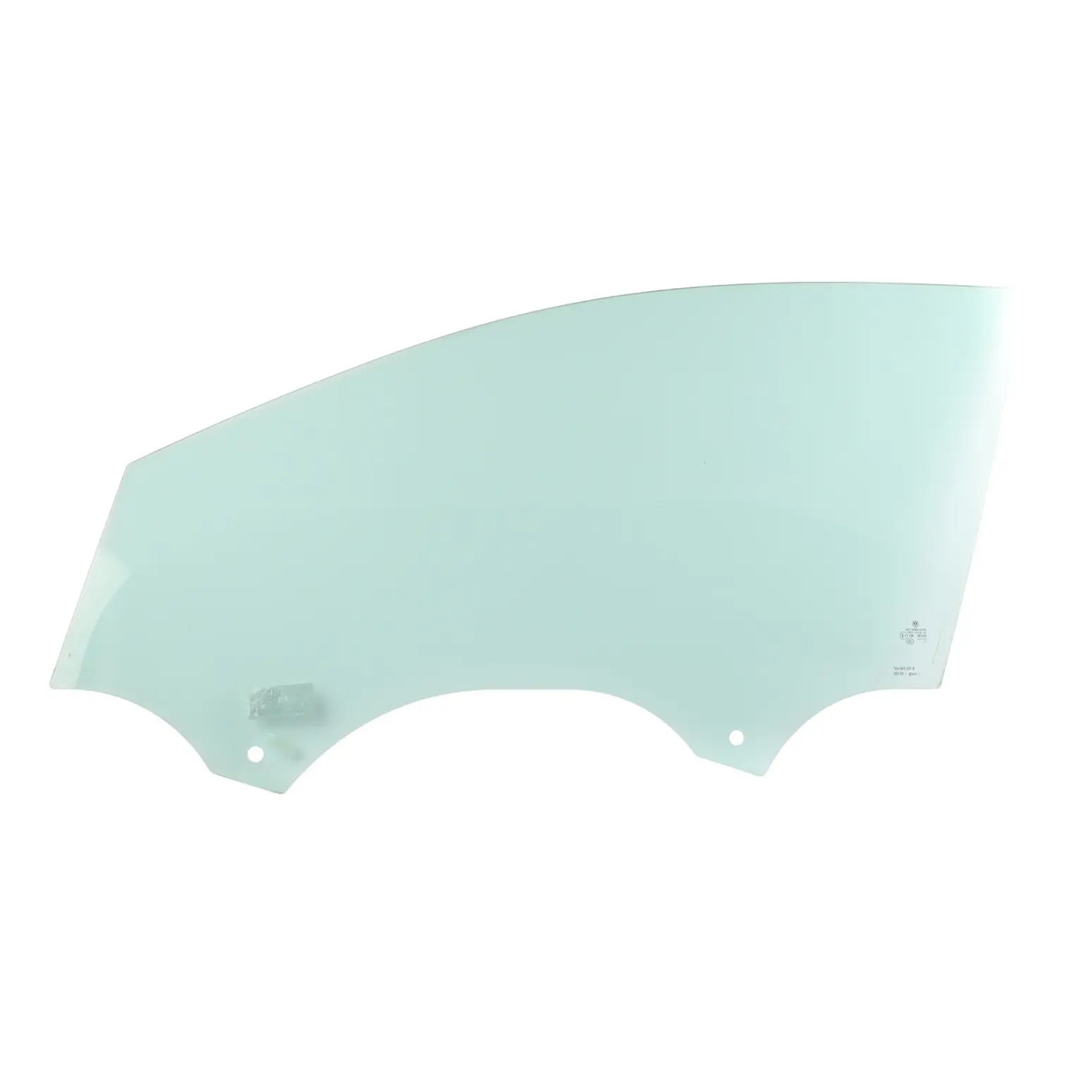 Volkswagen Golf 5G Mk7 Front Left Door N/S Side Window Glass Green AS2