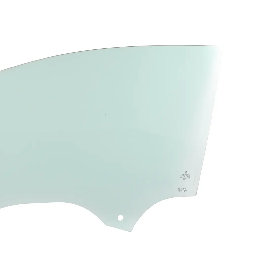 Volkswagen Golf 5G Mk7 Front Left Door N/S Side Window Glass Green AS2 - SKU 5G4845201B - Part number 5G4845201B