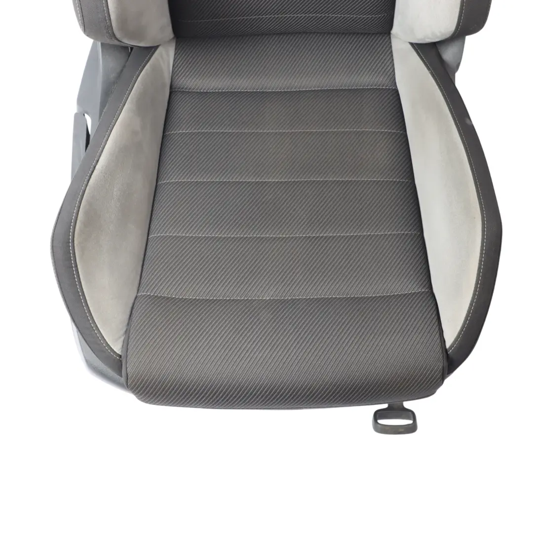 Volkswagen Golf Mk7 R-Line Front Seat Right O/S Alcantara Cloth Black Grey - SKU 5G4881805DK-1 - Part number 5G4881805DK