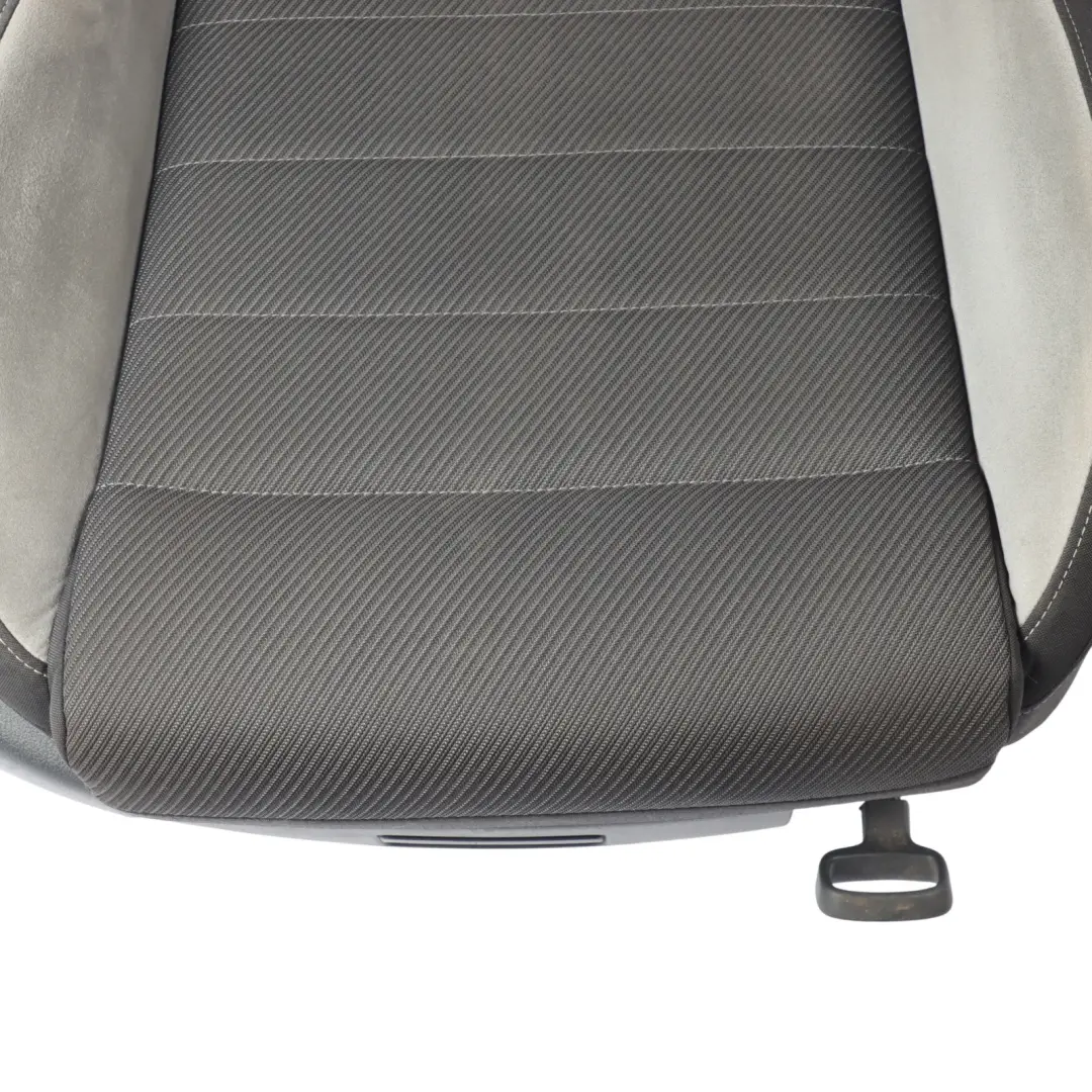 Volkswagen Golf Mk7 R-Line Front Seat Right O/S Alcantara Cloth Black Grey - SKU 5G4881805DK-1 - Part number 5G4881805DK
