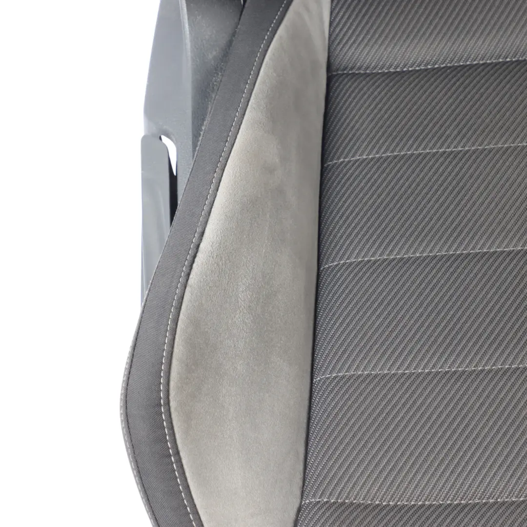 Volkswagen Golf Mk7 R-Line Front Seat Right O/S Alcantara Cloth Black Grey - SKU 5G4881805DK-1 - Part number 5G4881805DK