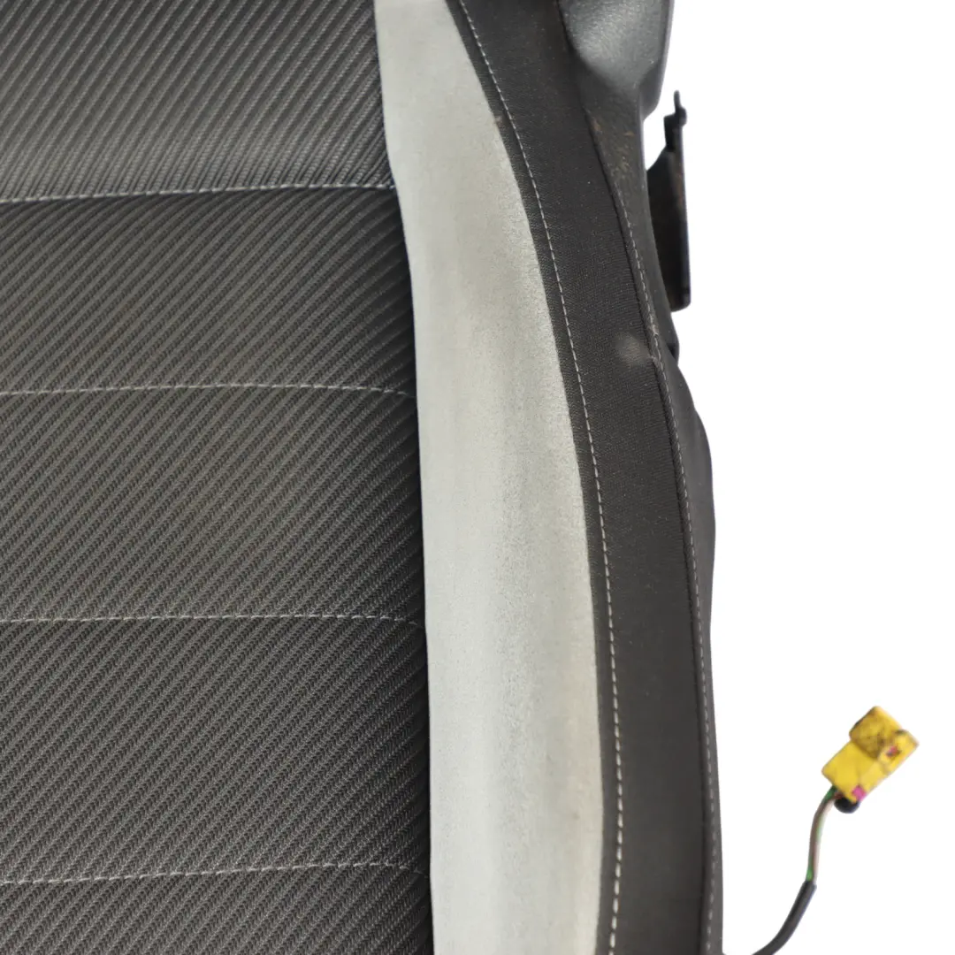 Volkswagen Golf Mk7 R-Line Front Seat Right O/S Alcantara Cloth Black Grey - SKU 5G4881805DK-1 - Part number 5G4881805DK
