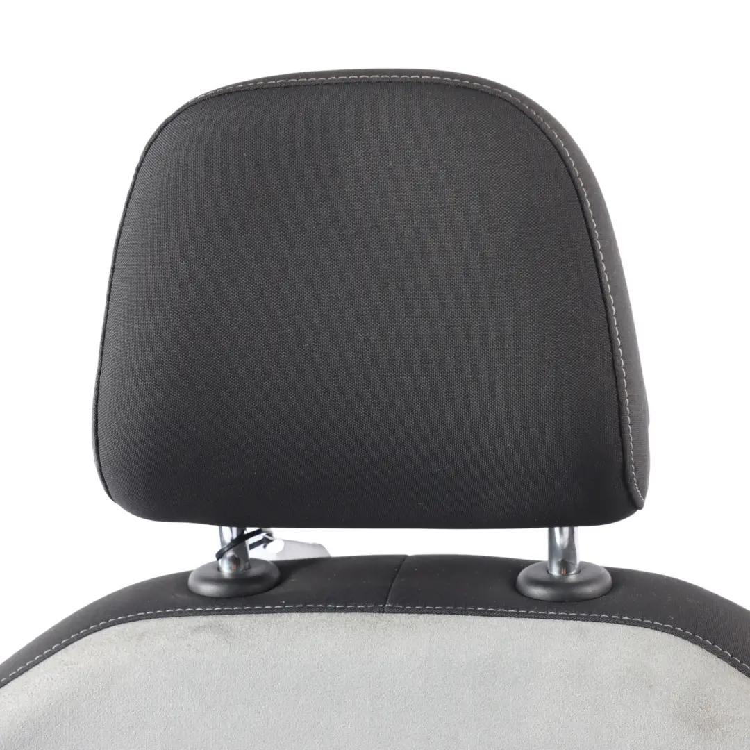 Volkswagen Golf Mk7 R-Line Front Seat Left N/S Alcantara Cloth Black Grey - SKU 5G4881805DK - Part number 5G4881805DK