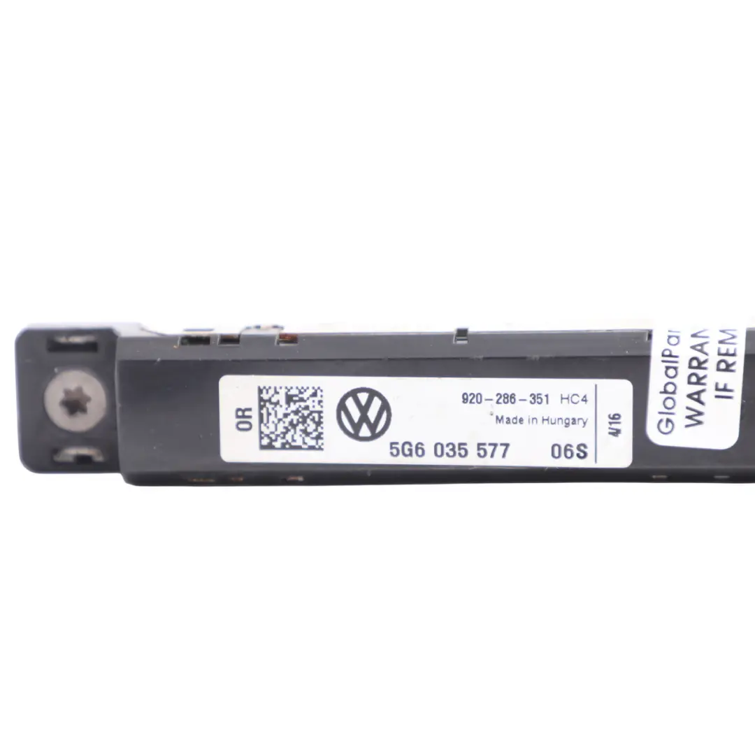 5G Antena Antena Amplificador Módulo para VW Volkswagen Golf Mk7 R con número de pieza 5G6035577 VW Volkswagen Golf Mk7 R 5G Antena Antena Amplificador Módulo - SKU 5G6035577 - Número de pieza 5G6035577