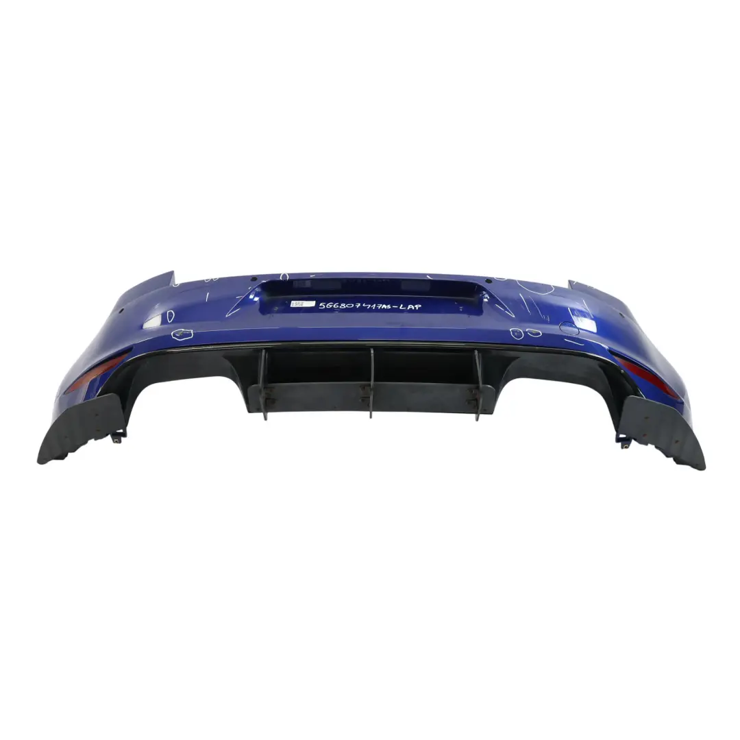VW Golf Mk7 Zderzak Tylny R-Line Osłona Lapis Blue Niebieski Metalik - D5K - SKU 5G6807417AS-LAP - Numer Części 5G6807417AS