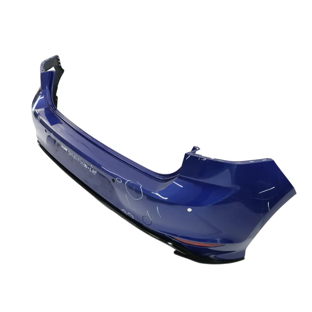 Volkswagen VW Golf Mk7 Bumper Rear R-Line Trim Panel Cover Lapis Blue - D5K - SKU 5G6807417AS-LAP - Part number 5G6807417AS