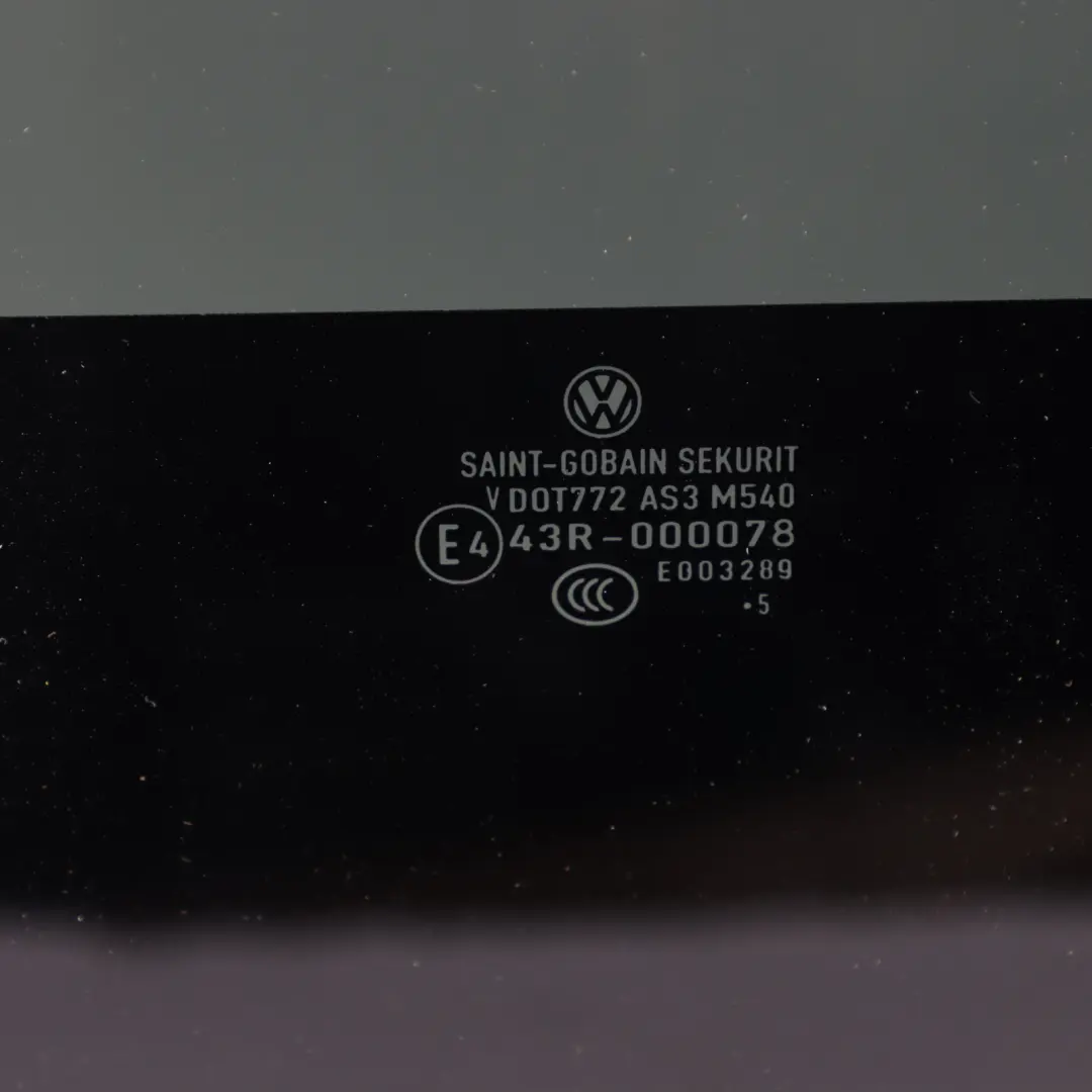 Volkswagen Golf Mk7 Sunroof Panoramic Sliding Roof Window Glass AS3 - SKU 5G6877071A - Part number 5G6877071A