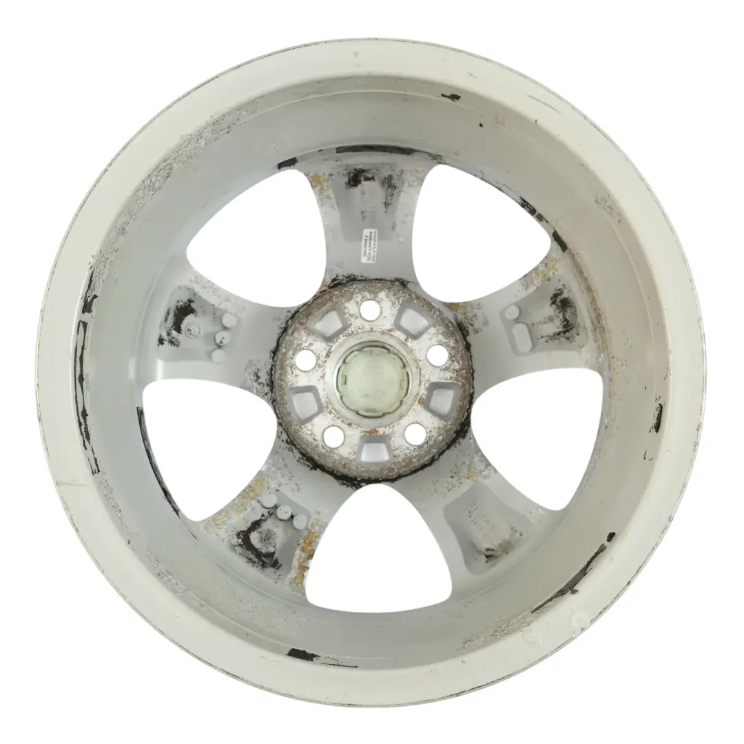Skoda Fabia 5J Cerchio In Lega Argento 5 Razze 15" ET:43 6J - SKU 5J0601025A-1 - Numero di parte 5J0601025A