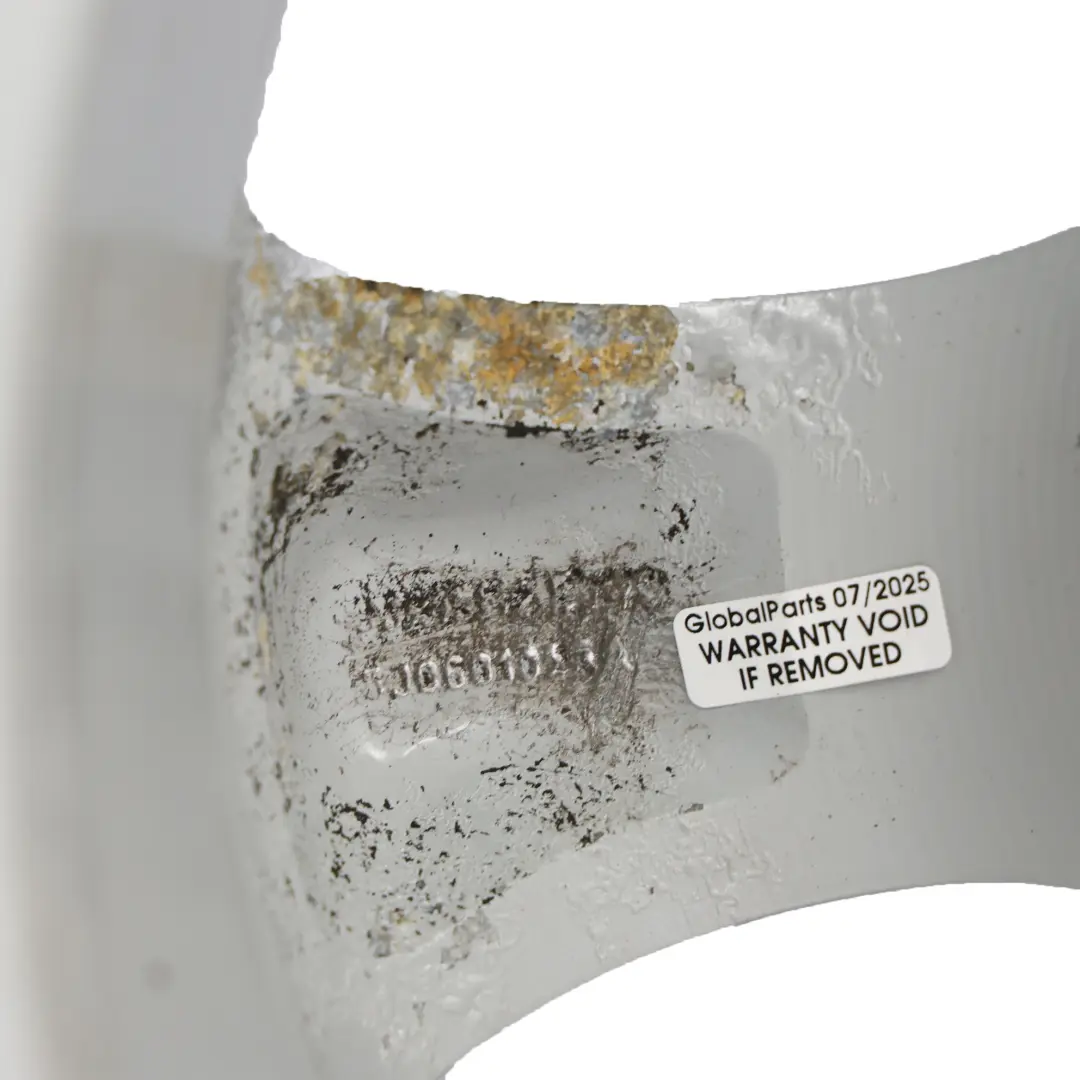 Skoda Fabia 5J Felga Aluminiowa Srebrna 5 Ramion 15" ET:43 6J - SKU 5J0601025A-2 - Numer Części 5J0601025A