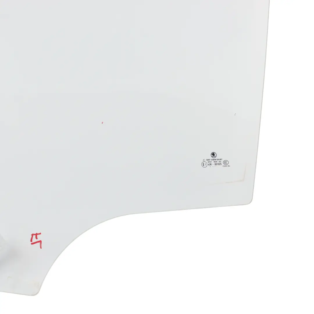 Skoda Fabia 5J Vetro Finestrino Laterale Porta AS2 Anteriore Sinistro - SKU 5J0845021F - Numero di parte 5J0845021F