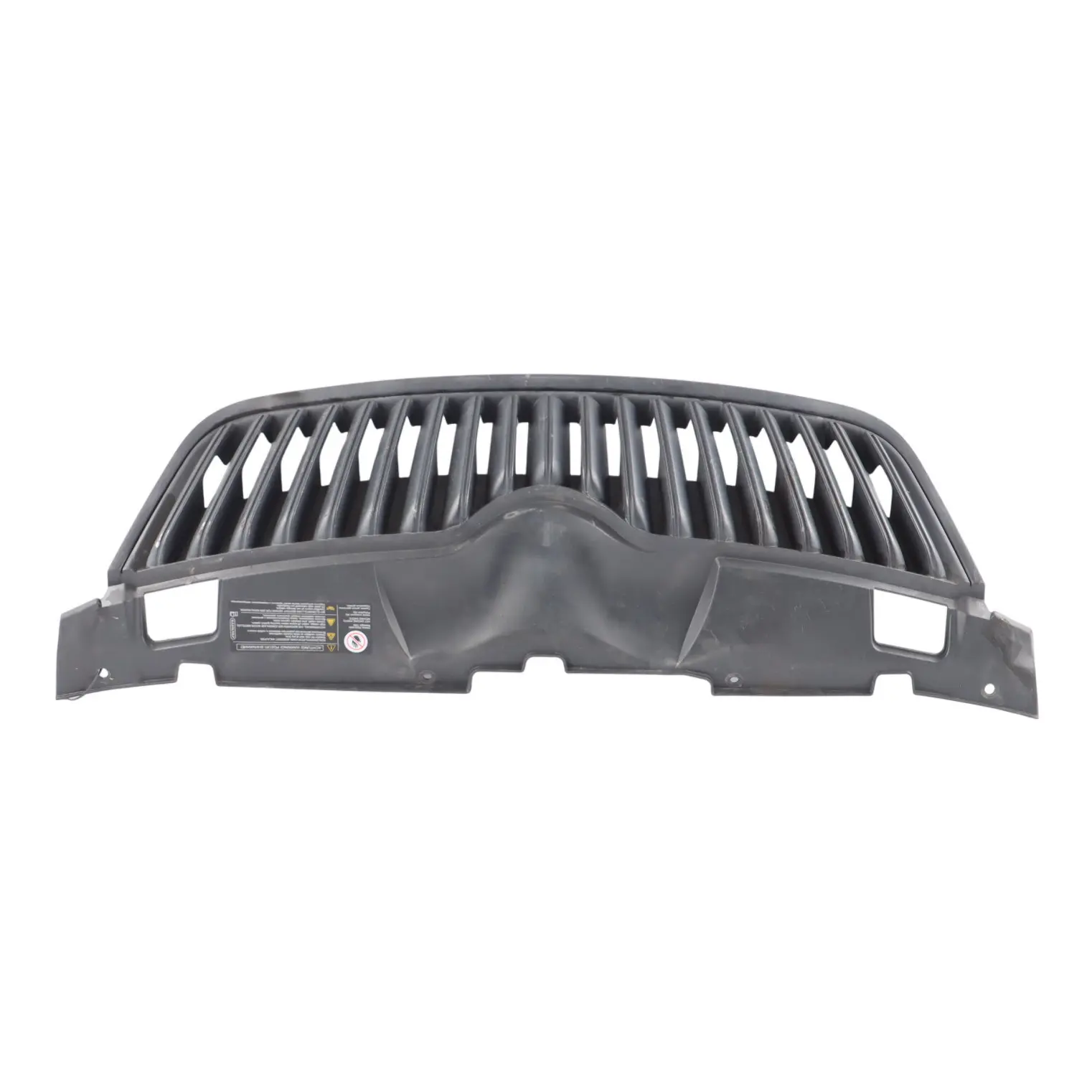 Skoda Fabia 5J Front Bumper Grille Trim Panel Cover Black 5J0853668B
