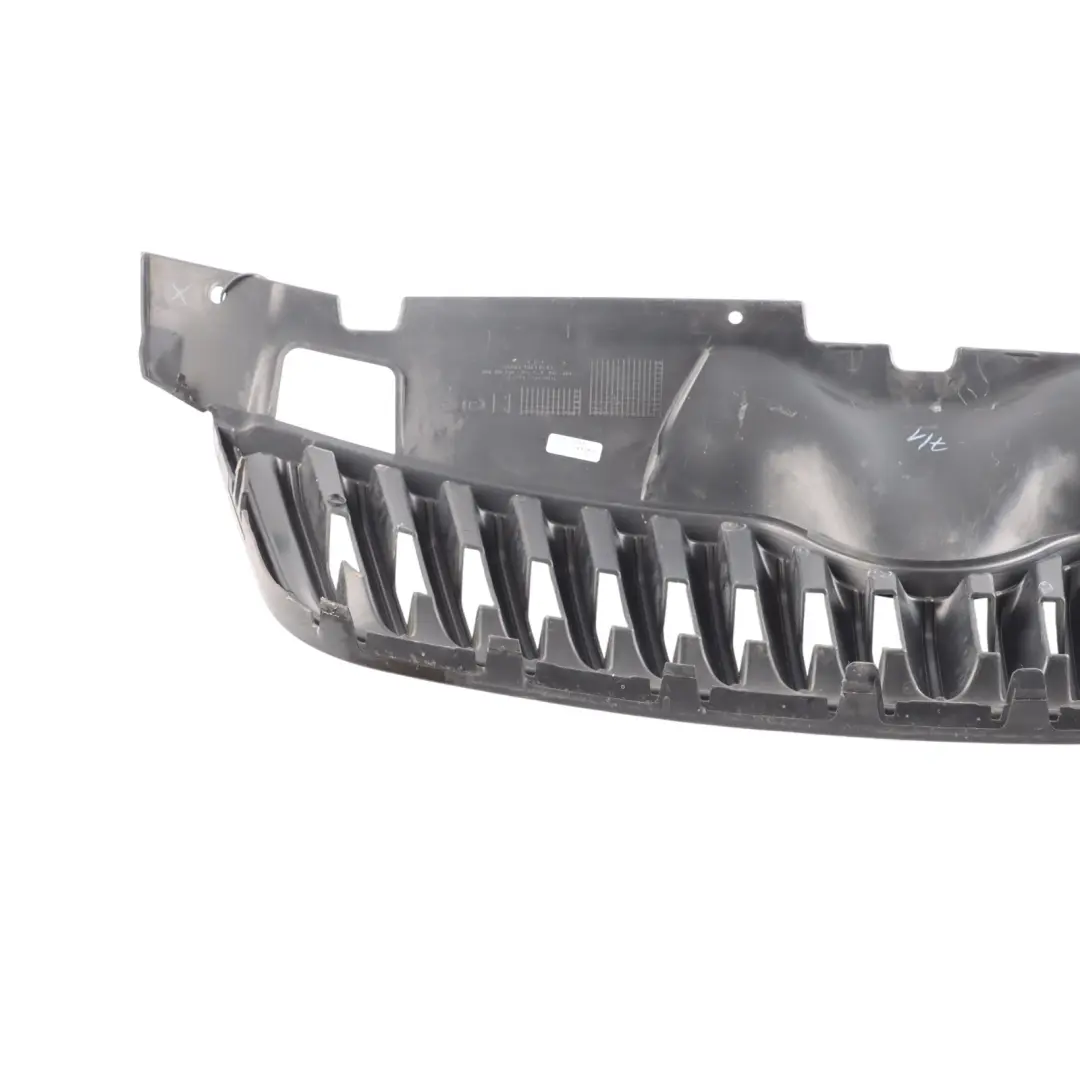 Skoda Fabia 5J Front Bumper Grille Trim Panel Cover Black - SKU 5J0853668B - Part number 5J0853668B