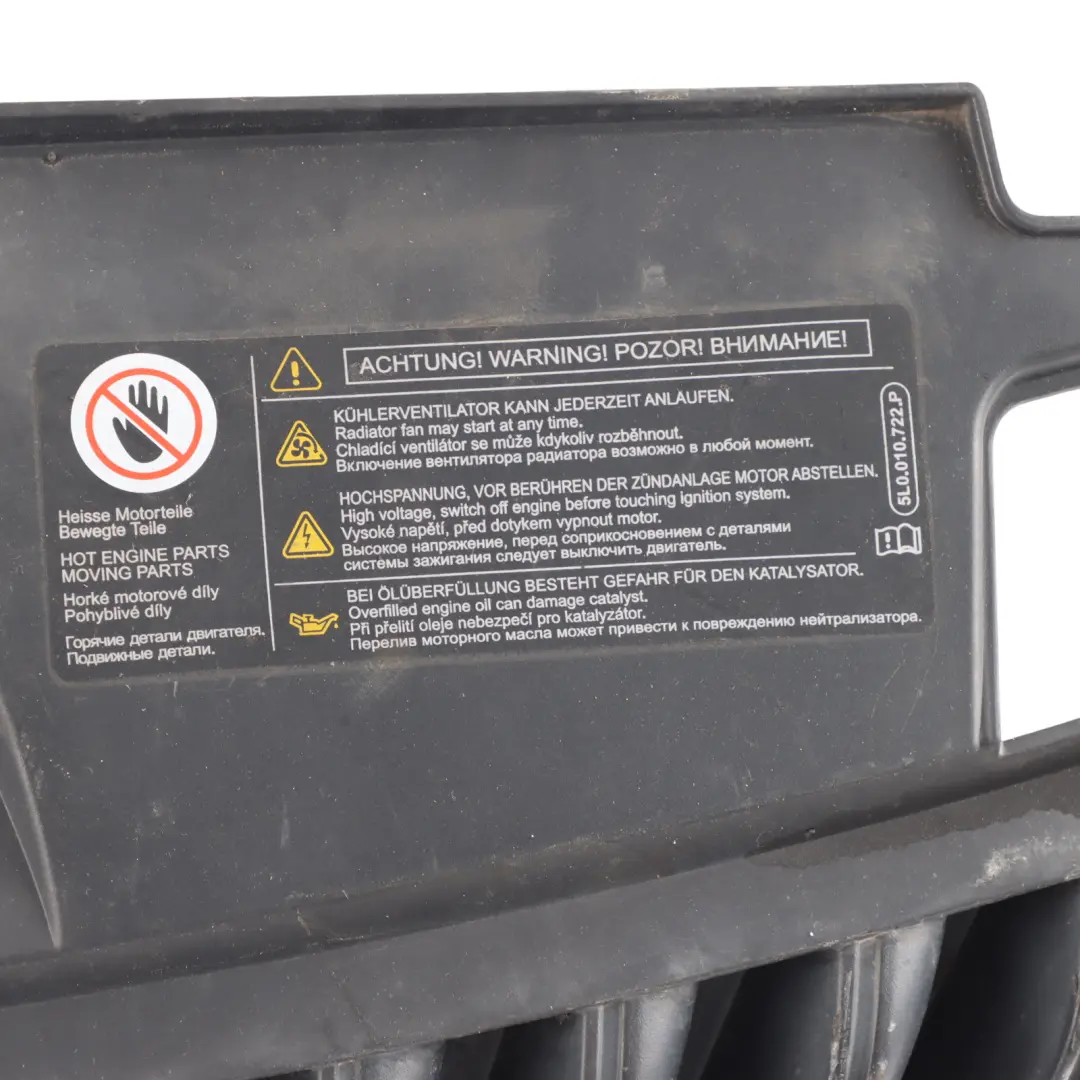 Front Bumper Grille Trim Panel Cover Black to Skoda Fabia 5J with Part number 5J0853668B Skoda Fabia 5J Front Bumper Grille Trim Panel Cover Black - SKU 5J0853668B - Part number 5J0853668B