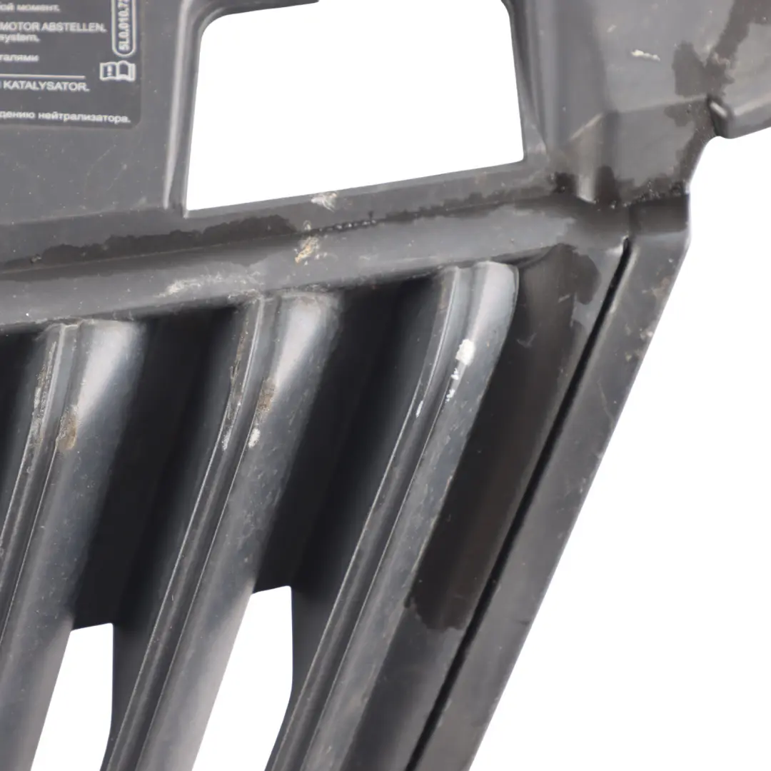 Front Bumper Grille Trim Panel Cover Black to Skoda Fabia 5J with Part number 5J0853668B Skoda Fabia 5J Front Bumper Grille Trim Panel Cover Black - SKU 5J0853668B - Part number 5J0853668B