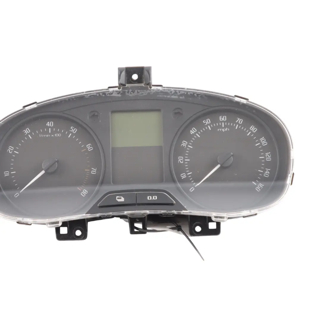 Mk2 5J Instrument Cluster Speedometer Speedo 1.2 Petrol Manual Gear to Skoda Fabia with Part number 5J0920901H Skoda Fabia Mk2 5J Instrument Cluster Speedometer Speedo 1.2 Petrol Manual Gear - SKU 5J0920901H - Part number 5J0920901H