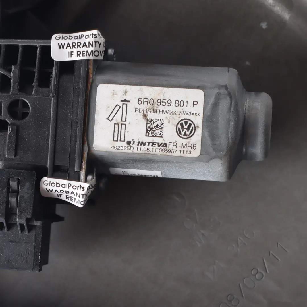 Skoda Fabia 5J Vorne Links Fensterheber Regulator Motor - SKU 5J4837461 - Teilenummer 5J4837461