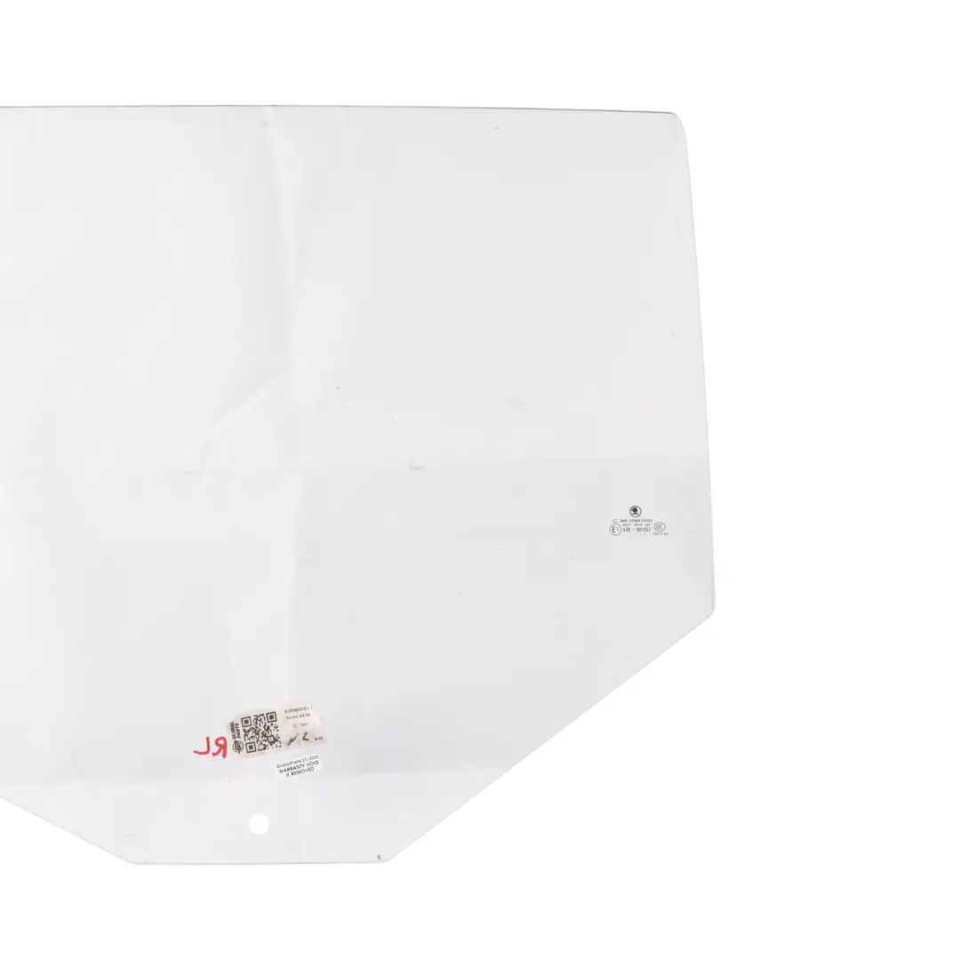 Skoda Fabia 5J Finestrino Laterale Porta AS2 Posteriore Sinistro - SKU 5J6845205J - Numero di parte 5J6845205J
