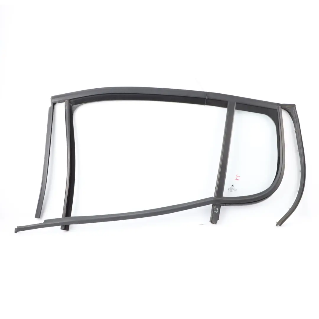 Skoda Fabia 5J Window Guide Seal Gasket Left N/S Rear Door AS2 - SKU 5J6845209 - Part number 5J6845209