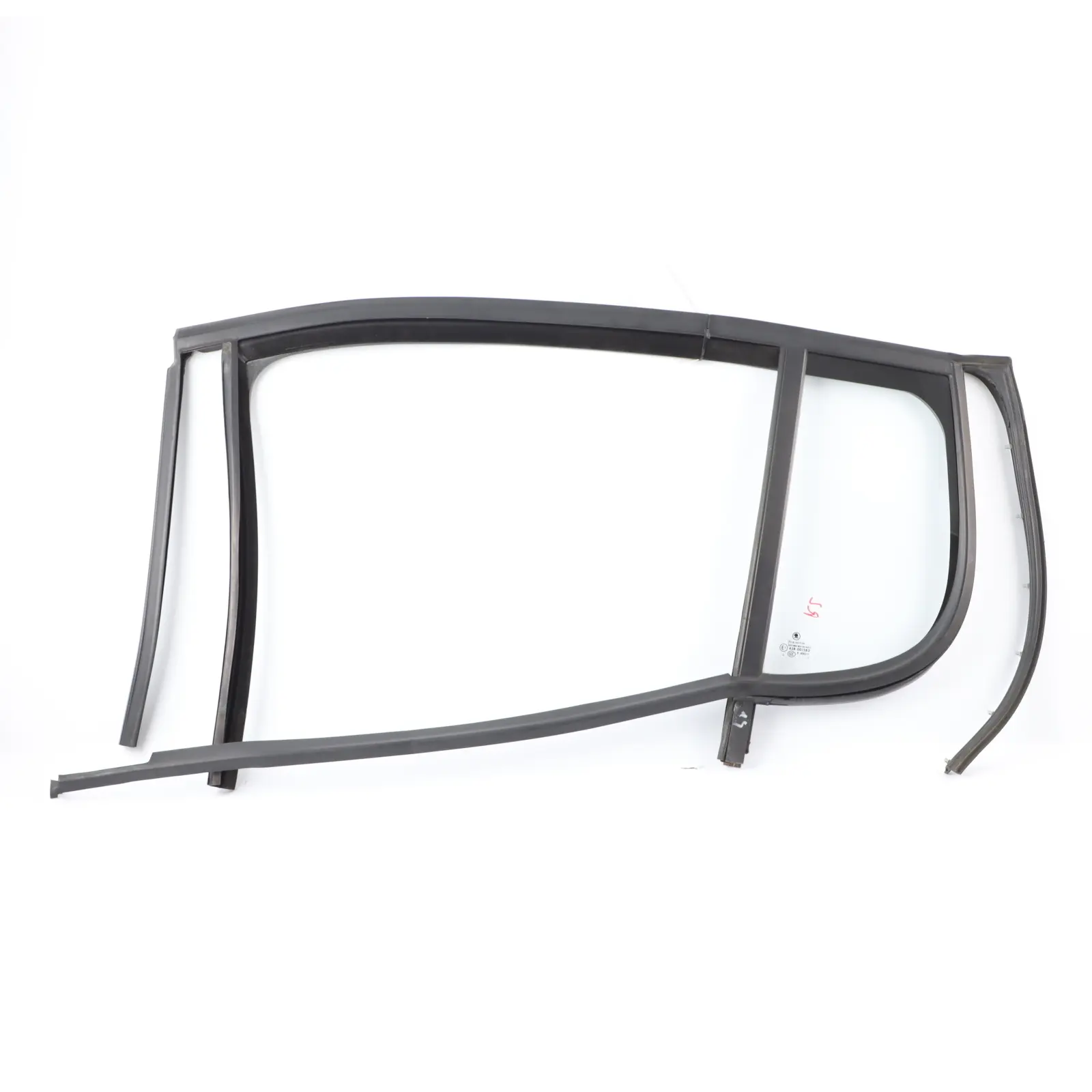 Skoda Fabia 5J Window Guide Seal Gasket Left N/S Rear Door AS2 5J6845209