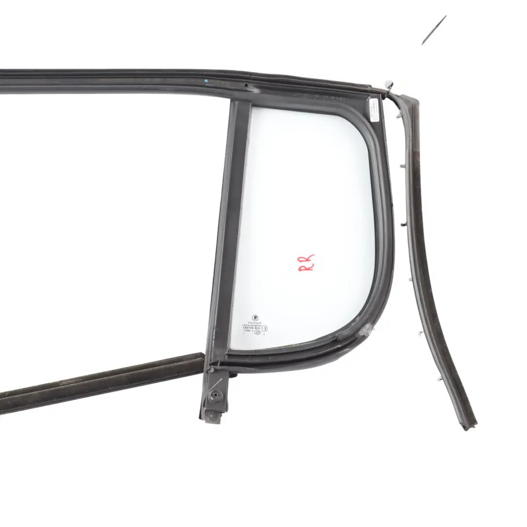 Window Guide Seal Gasket Right O/S Rear Door AS2 to Skoda Fabia 5J with Part number 5J6845210 Skoda Fabia 5J Window Guide Seal Gasket Right O/S Rear Door AS2 - SKU 5J6845210 - Part number 5J6845210