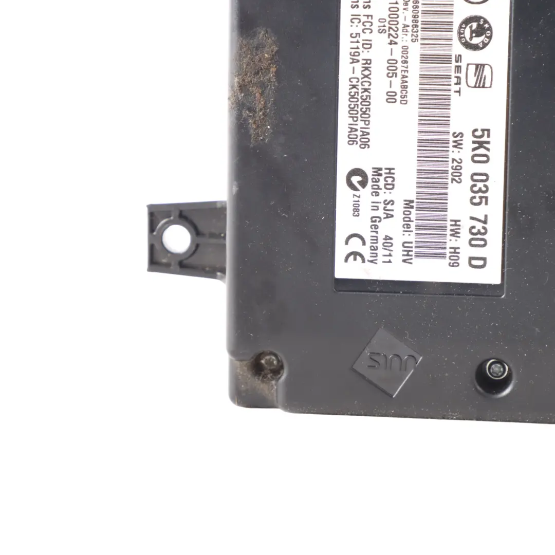 Moduł Sterownik Bluetooth ECU do VW Volkswagen Golf VI 6 o numerze 5K0035730D VW Volkswagen Golf VI 6 Moduł Sterownik Bluetooth ECU - SKU 5K0035730D - Numer Części 5K0035730D