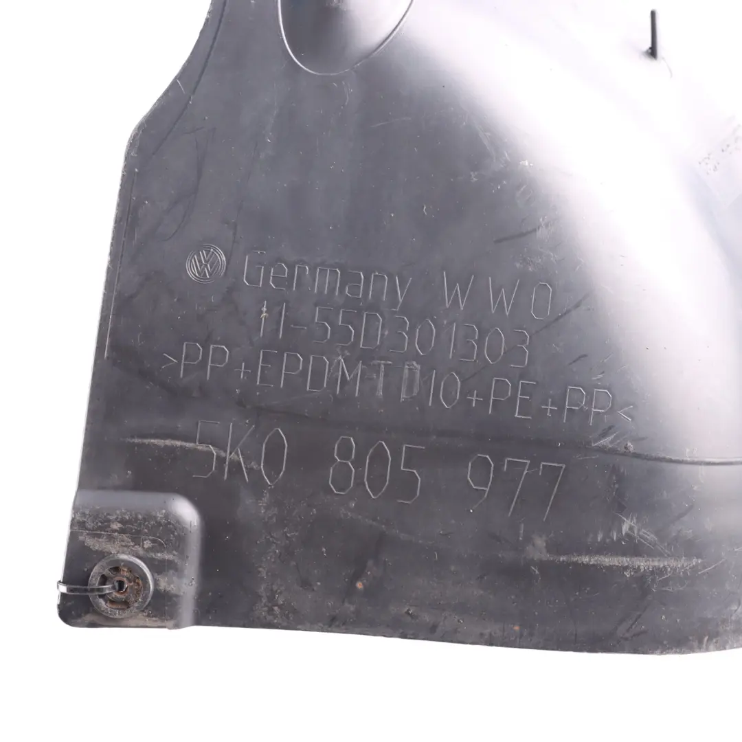 Volkswagen Golf Mk6 Passage De Roue Avant Gauche Liner Housing Panel - SKU 5K0805977 - Numéro de pièce 5K0805977