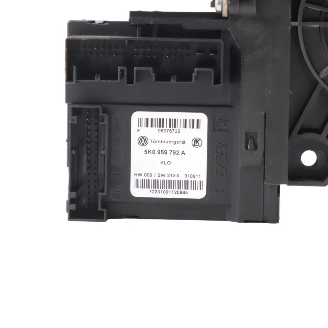 Volkswagen Golf Mk6 VI Window Lifter Motor Front Left N/S Regulator - SKU 5K0959702C - Part number 5K0959702C