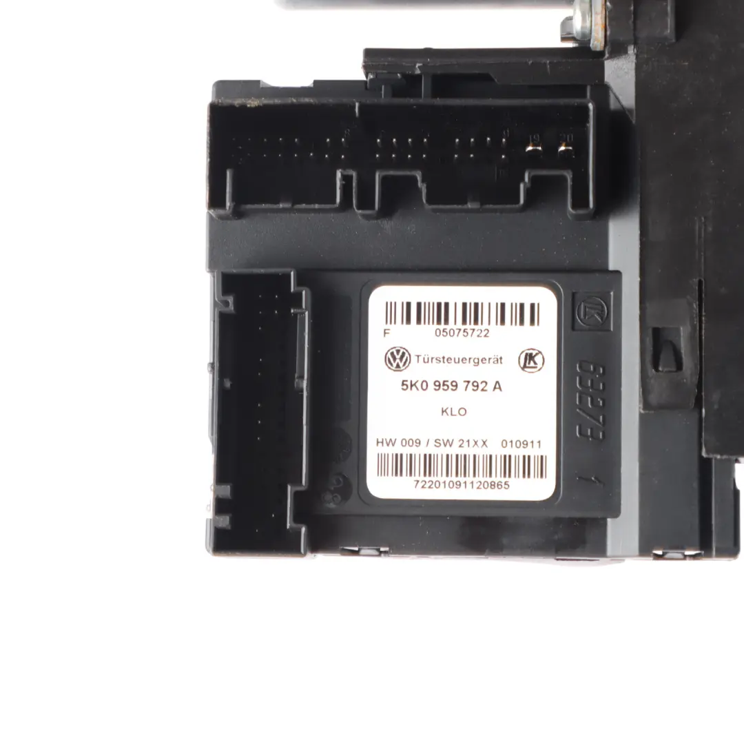 Volkswagen Golf Mk6 VI Window Lifter Motor Front Left N/S Regulator - SKU 5K0959702C - Part number 5K0959702C