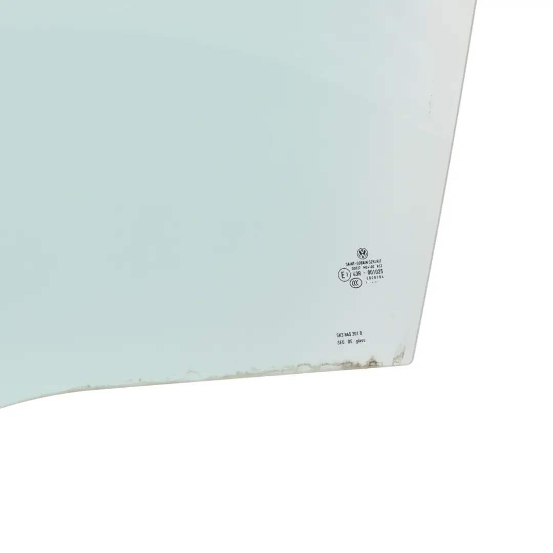 Mk6 Window Glass Front Door Left N/S Glazing AS2 5K4845201B to Volkswagen VW Golf with Part number 5K3845201B Volkswagen VW Golf Mk6 Window Glass Front Door Left N/S Glazing AS2 5K4845201B - SKU 5K3845201B - Part number 5K3845201B