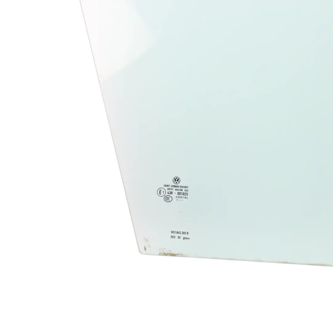 Mk6 Window Glass Front Door Right O/S Glazing AS2 to Volkswagen VW Golf with Part number 5K3845202B Volkswagen VW Golf Mk6 Window Glass Front Door Right O/S Glazing AS2 - SKU 5K3845202B - Part number 5K3845202B
