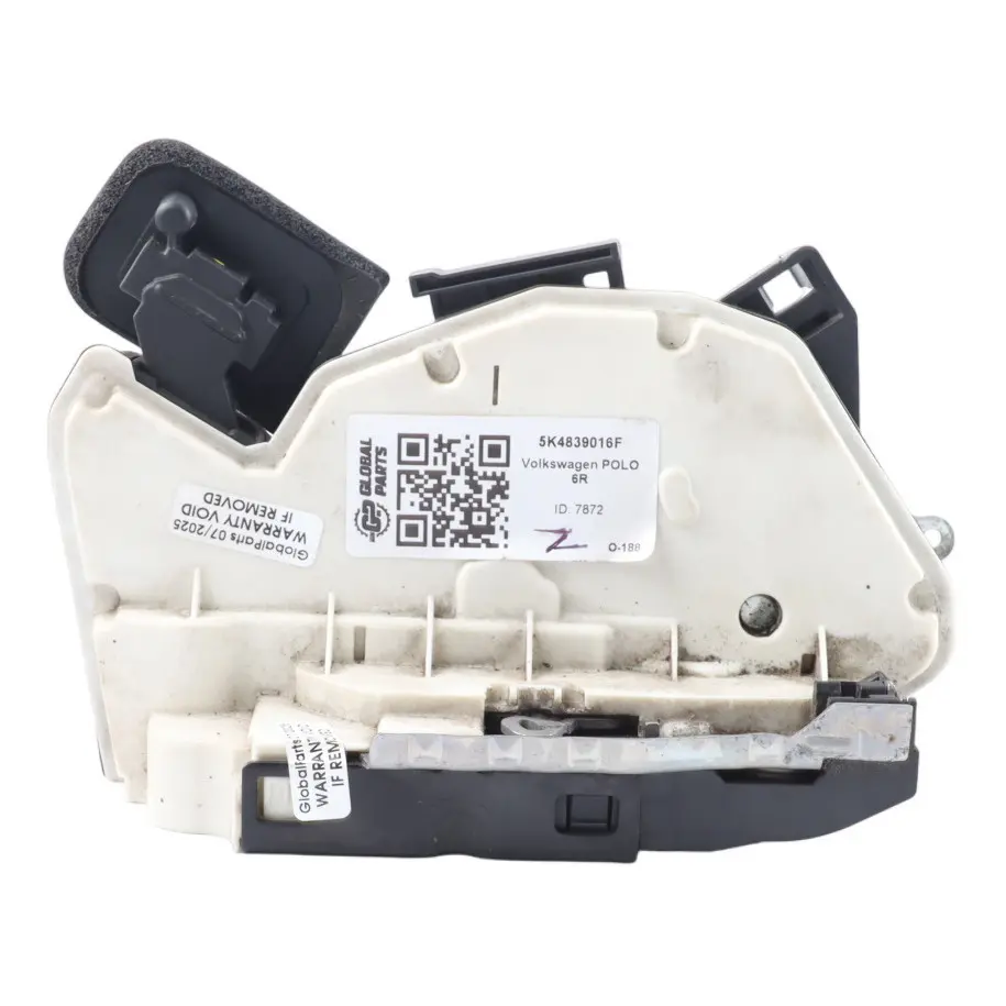 Volkswagen Polo 6R Rear Door Lock Actuator Mechanism Latch Right O/S 5K4839016F