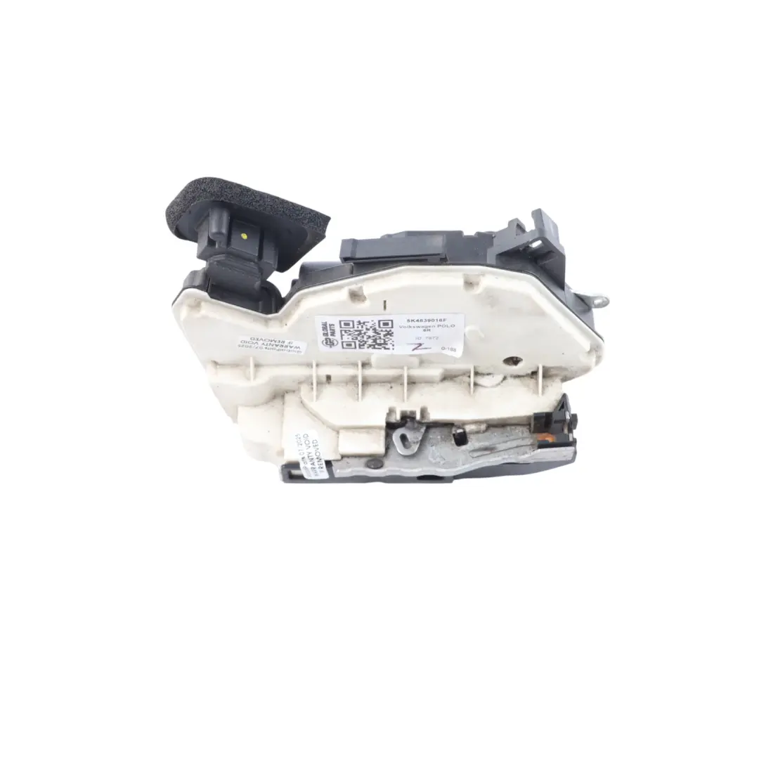 Door Lock Actuator Mechanism Latch Right O/S to Volkswagen Polo 6R Rear with Part number 5K4839016F Volkswagen Polo 6R Rear Door Lock Actuator Mechanism Latch Right O/S - SKU 5K4839016F - Part number 5K4839016F