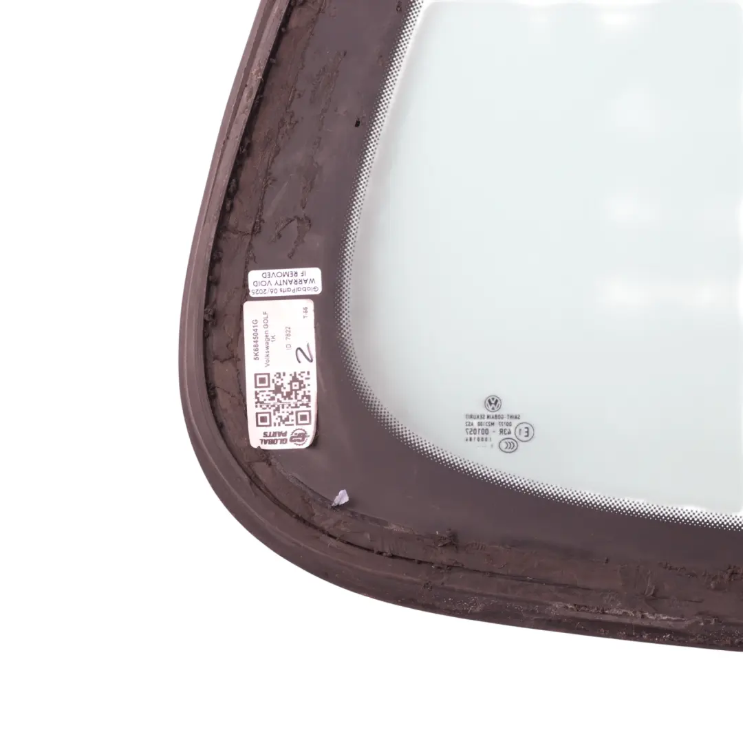 Volkswagen VW Golf Mk6 Side Window Rear Left N/S Glass Glazing AS2 - SKU 5K6845041G - Part number 5K6845041G