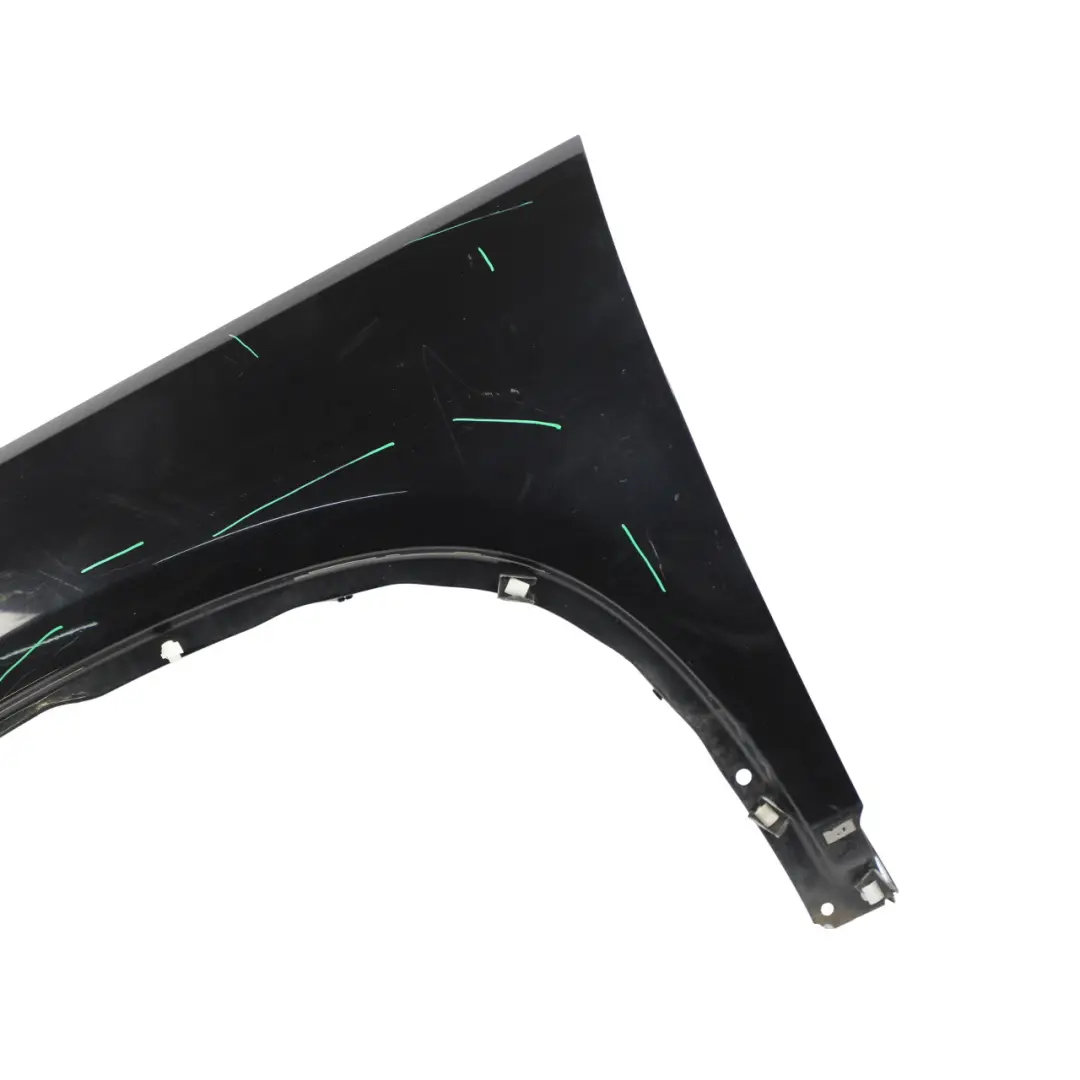 VW Volkswagen Tiguan 5N Front Left N/S Wing Fender Panel Side Deep Black - C9X - SKU 5N0821105A-DBL - Part number 5N0821105A