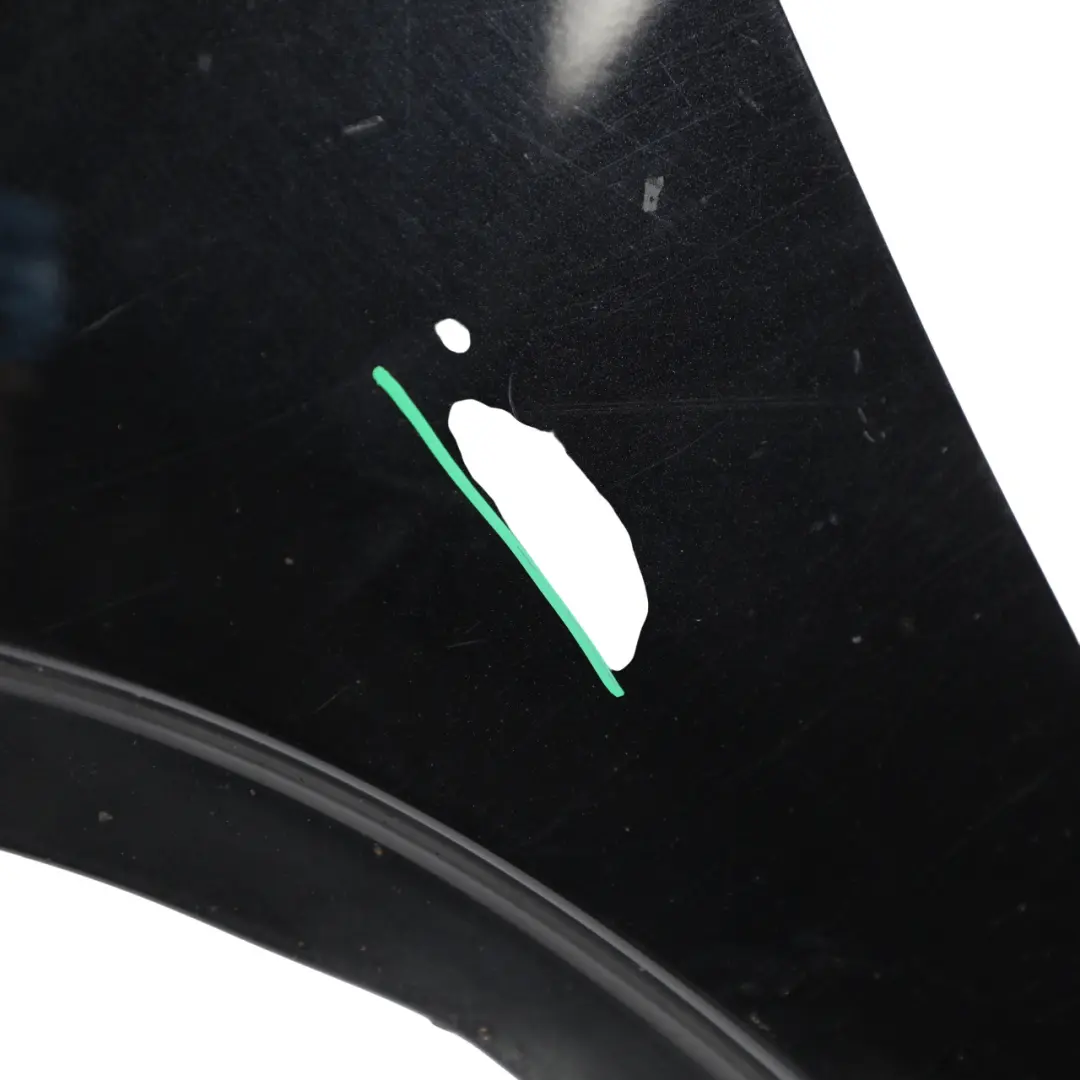 Front Left N/S Wing Fender Panel Side Deep Black - C9X to VW Volkswagen Tiguan 5N with Part number 5N0821105A VW Volkswagen Tiguan 5N Front Left N/S Wing Fender Panel Side Deep Black - C9X - SKU 5N0821105A-DBL - Part number 5N0821105A