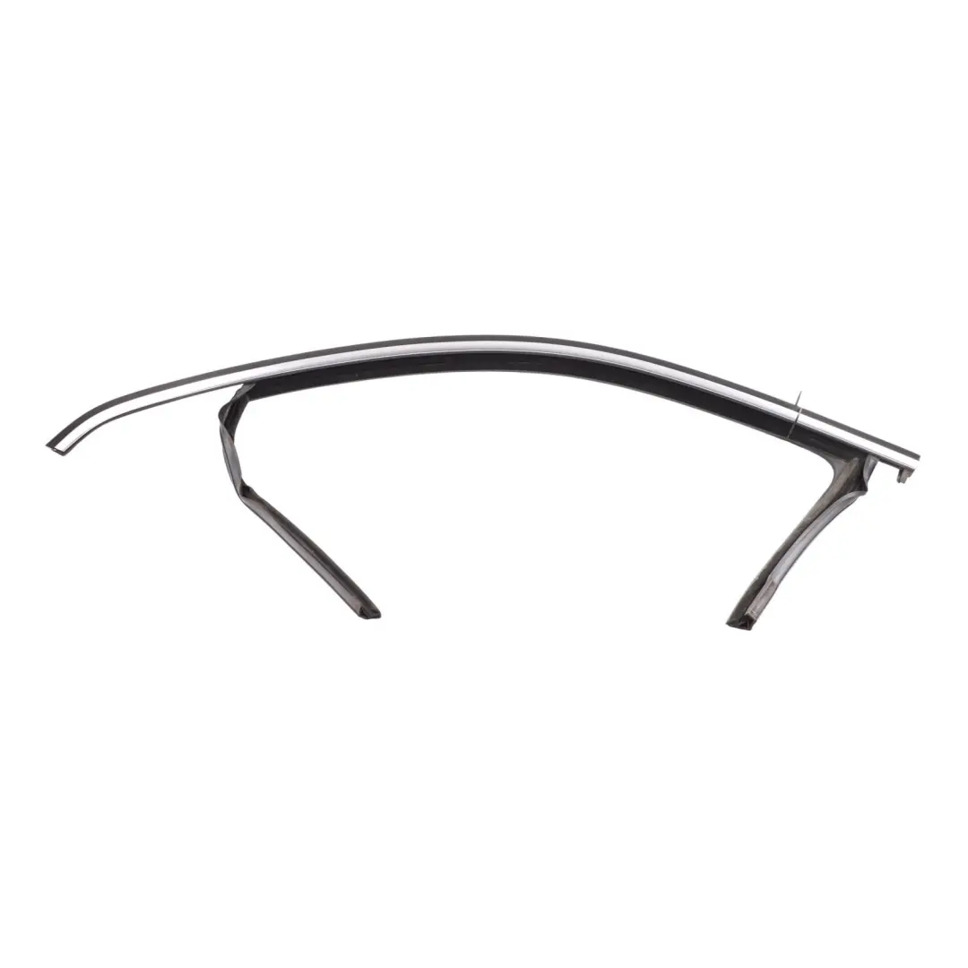 Front Window Strip Door Frame Chrome Left N/S to Volkswagen Tiguan 5N with Part number 5N0837431 Volkswagen Tiguan 5N Front Window Strip Door Frame Chrome Left N/S - SKU 5N0837431 - Part number 5N0837431
