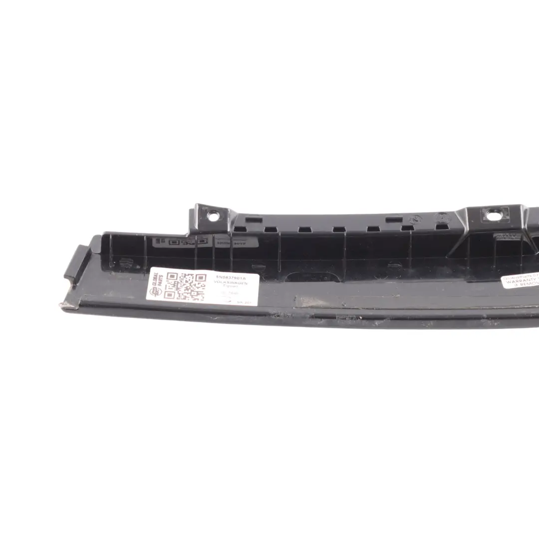 Front Left N/S Exterior B Pillar Column Trim Cover Panel to VW Tiguan 5N with Part number 5N0837901A VW Tiguan 5N Front Left N/S Exterior B Pillar Column Trim Cover Panel - SKU 5N0837901A - Part number 5N0837901A