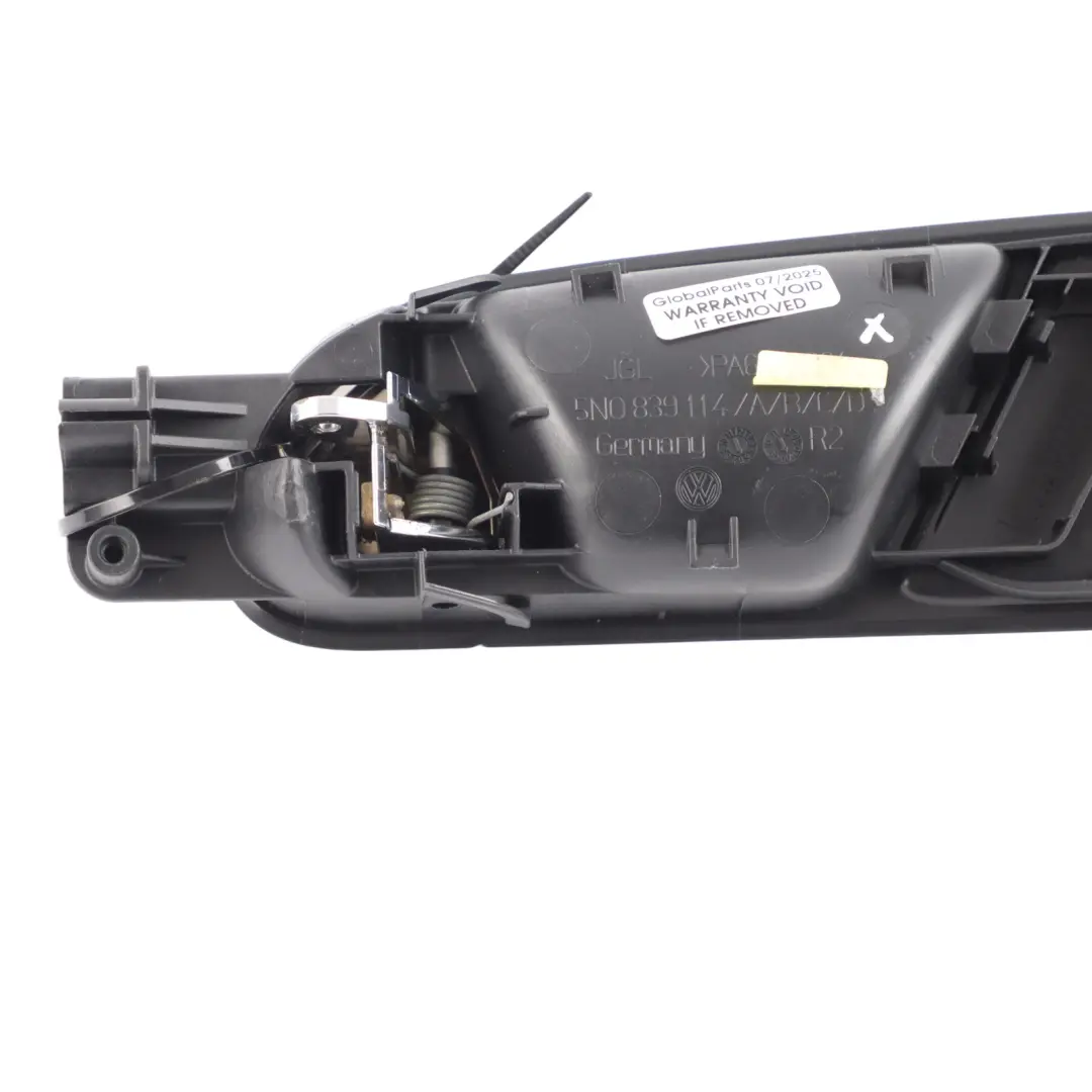 VW Tiguan 5N Rear Door Handle Speaker Interior Right O/S Chrome - SKU 5N0839114 - Part number 5N0839114