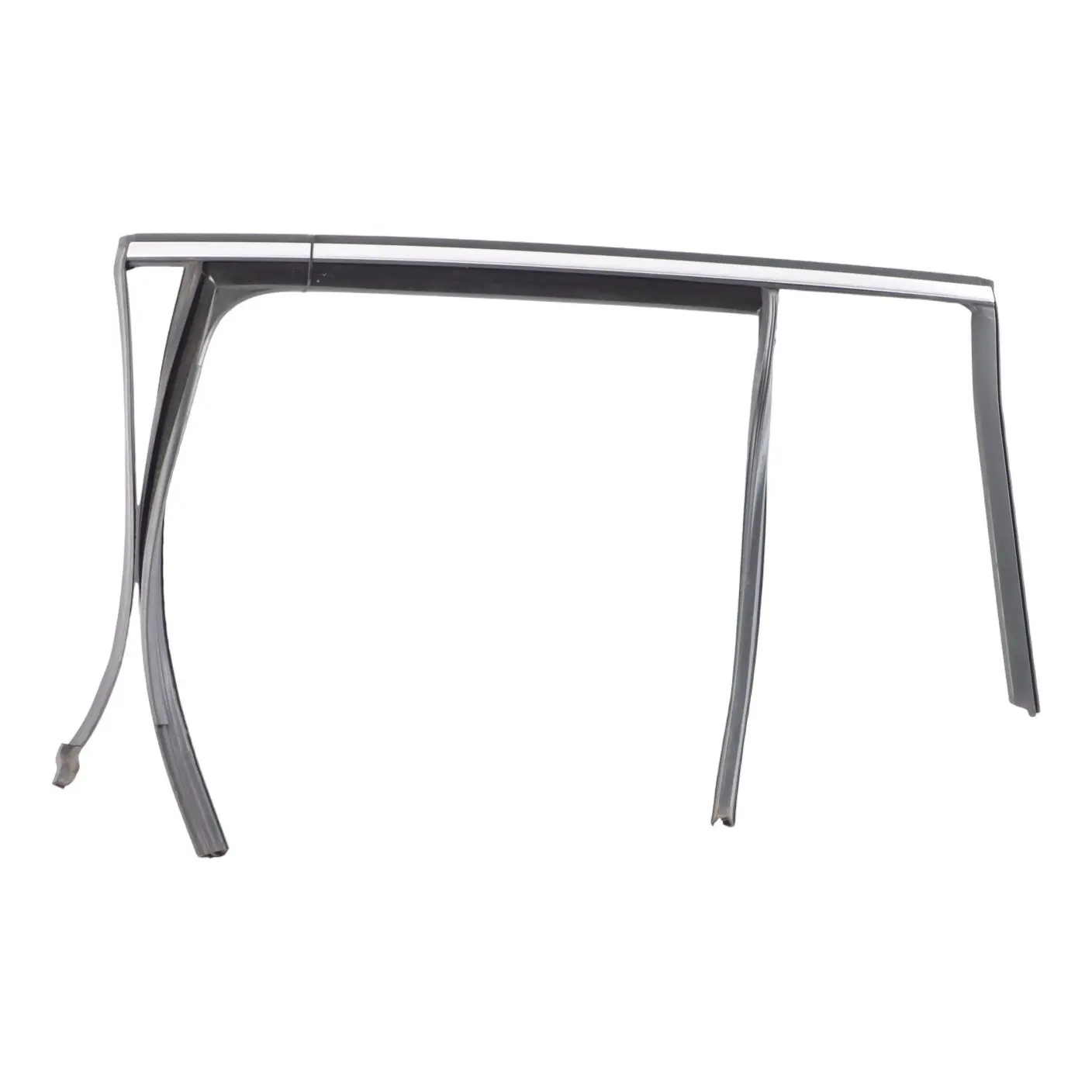 VW Tiguan 5N Rear Window Frame Guide Rail Seal Left N/S Gasket Chrome 5N0839431H