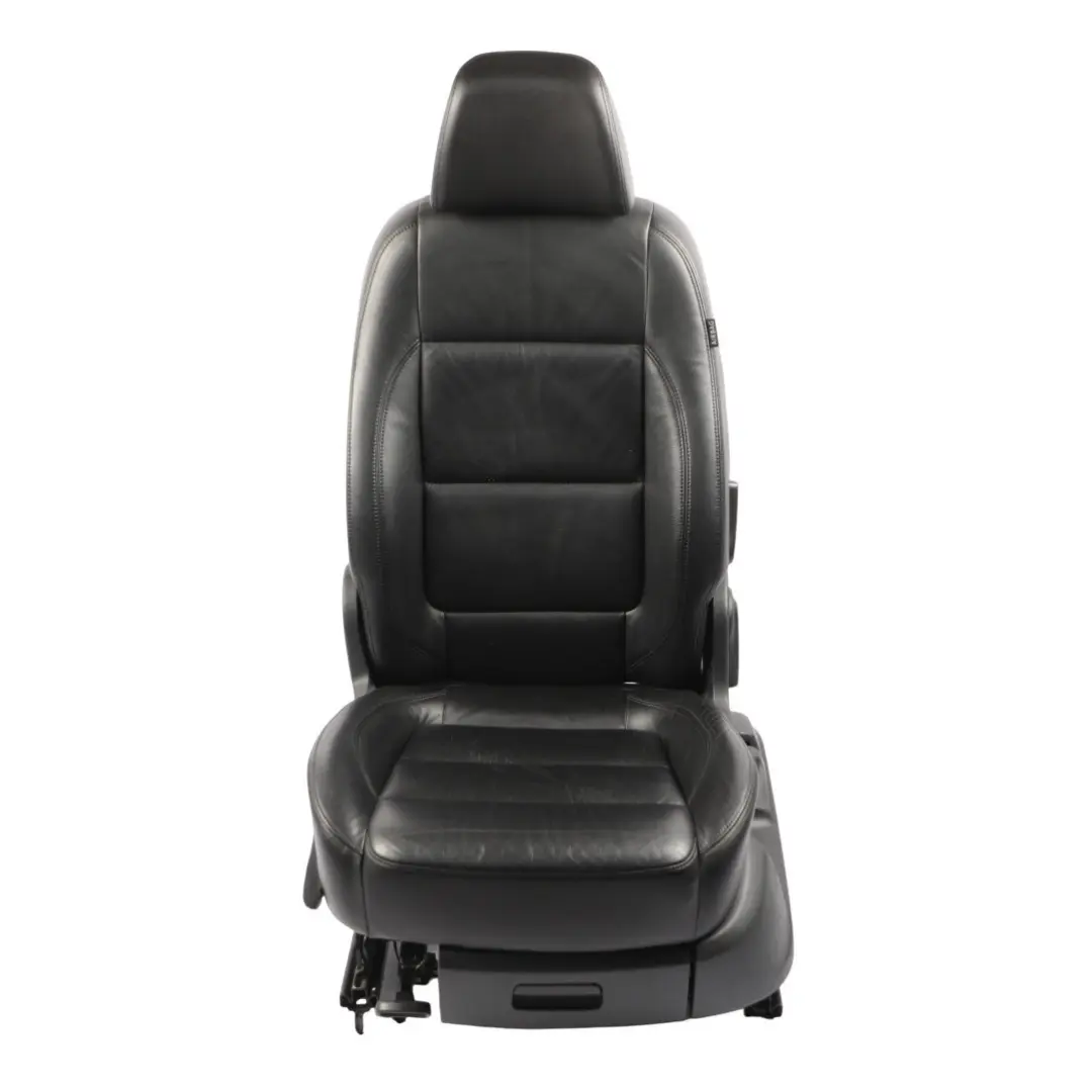 VW Volkswagen Tiguan 5N Front Seat Heated Left N/S Leather Titan Black - SKU 5N0881805CS-1 - Part number 5N0881805CS