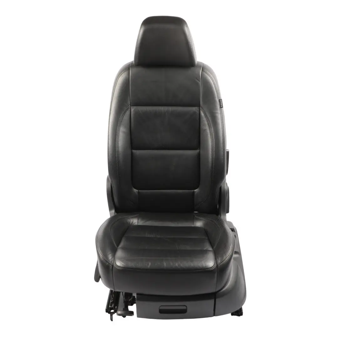 VW Volkswagen Tiguan 5N Front Seat Heated Left N/S Leather Titan Black