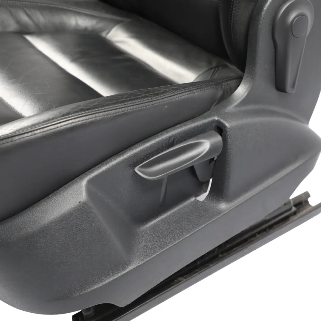VW Volkswagen Tiguan 5N Front Seat Heated Left N/S Leather Titan Black - SKU 5N0881805CS-1 - Part number 5N0881805CS
