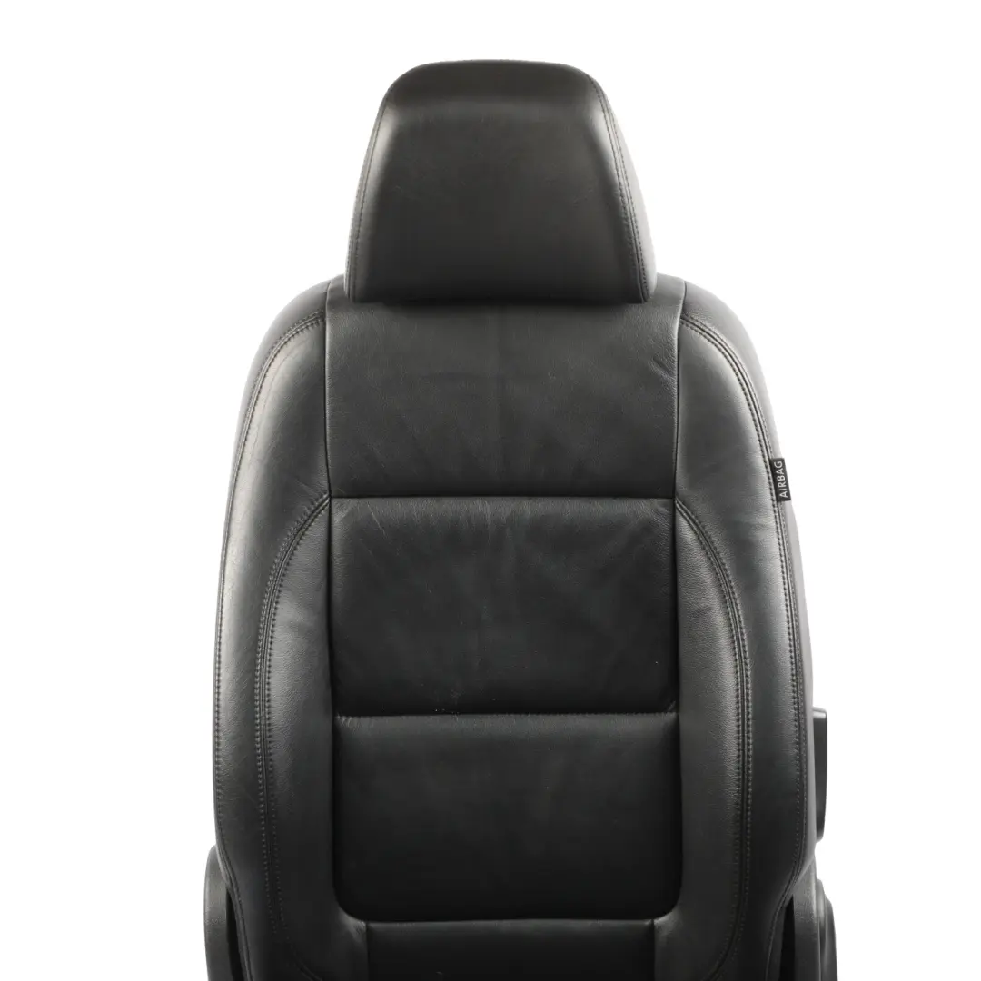 VW Volkswagen Tiguan 5N Front Seat Heated Left N/S Leather Titan Black - SKU 5N0881805CS-1 - Part number 5N0881805CS