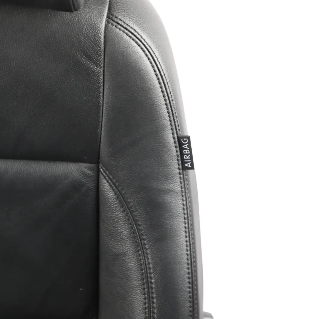 VW Volkswagen Tiguan 5N Front Seat Heated Left N/S Leather Titan Black - SKU 5N0881805CS-1 - Part number 5N0881805CS