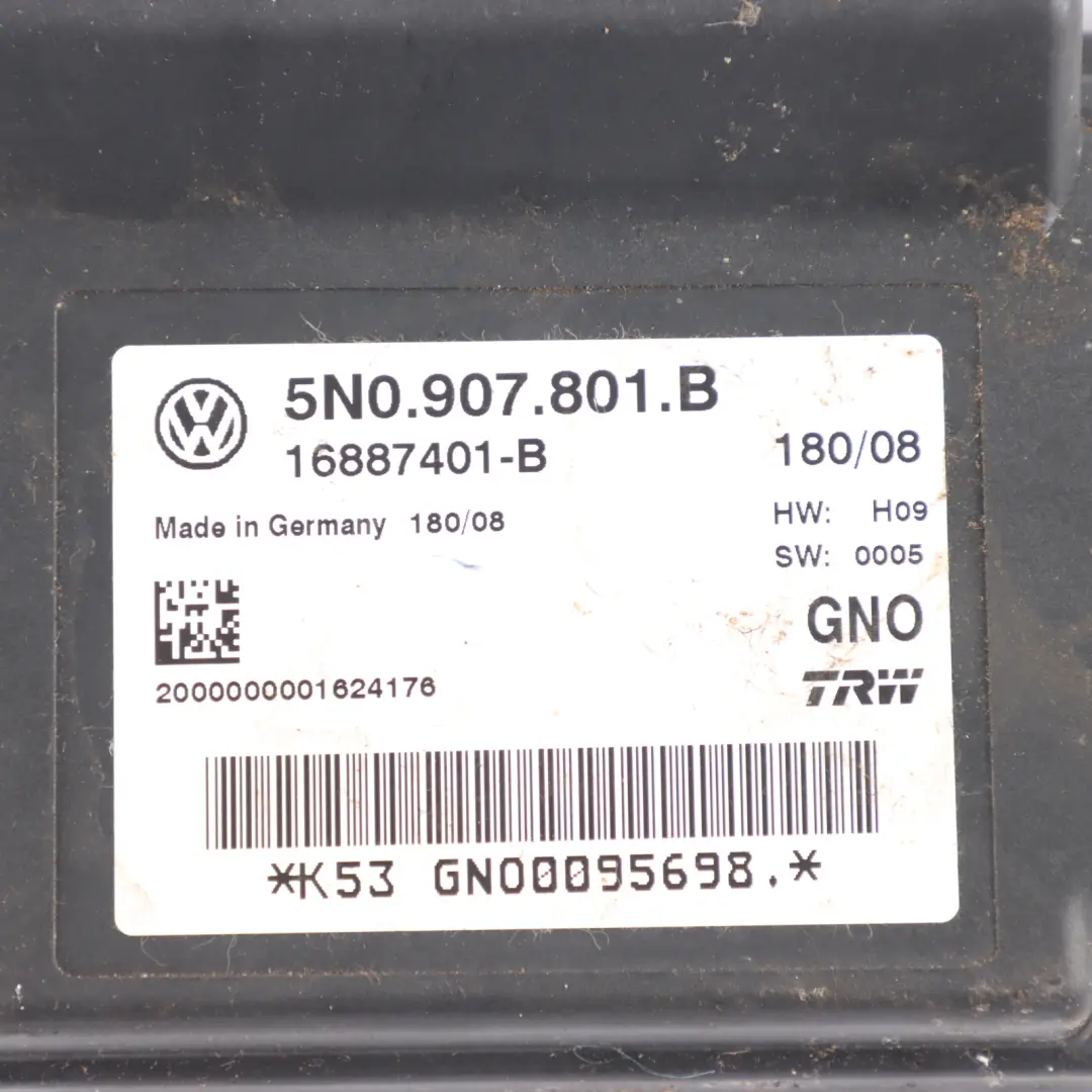 Parking Brake Handbrake Module Control Unit to VW Volkswagen Tiguan 5N with Part number 5N0907801B VW Volkswagen Tiguan 5N Parking Brake Handbrake Module Control Unit - SKU 5N0907801B - Part number 5N0907801B