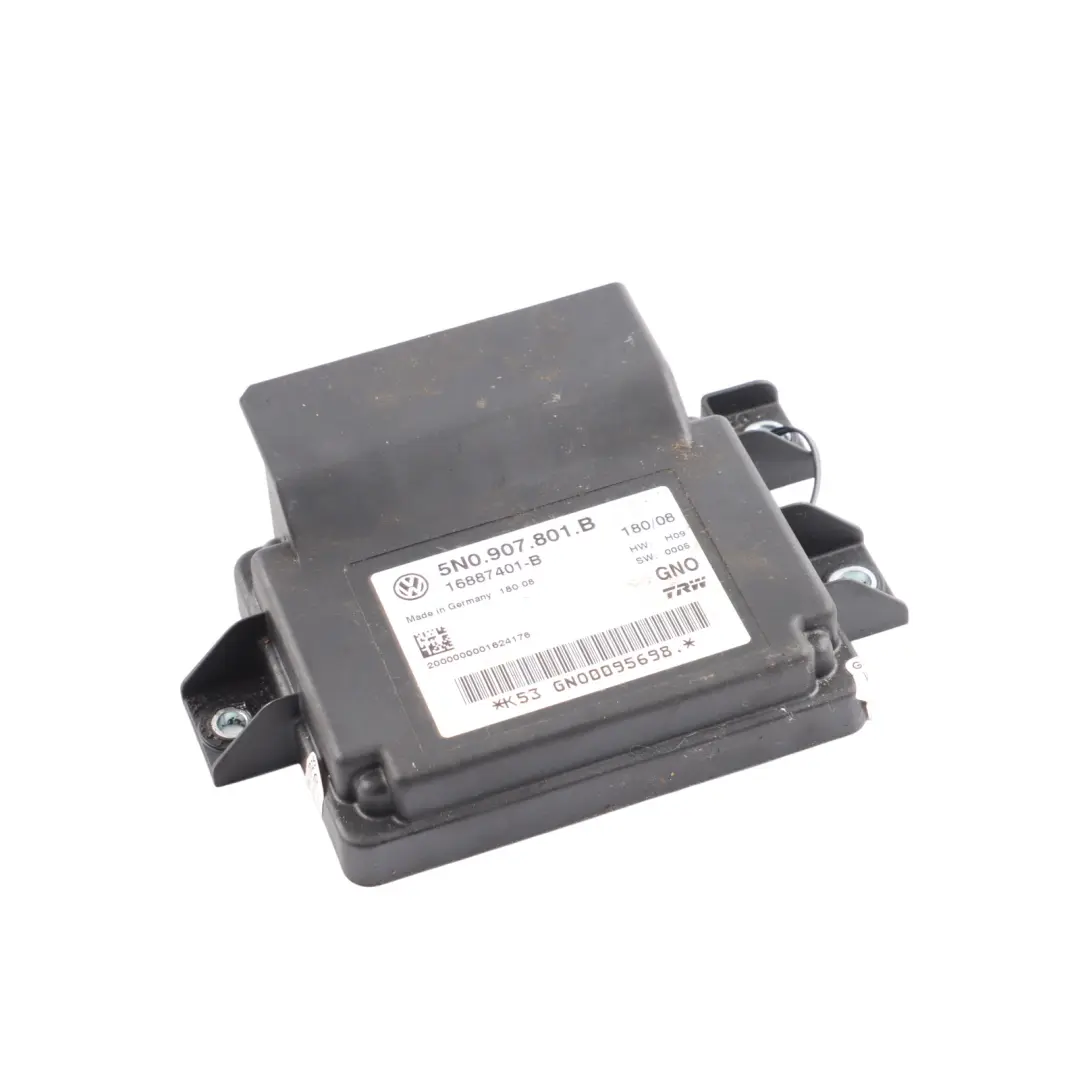 Parking Brake Handbrake Module Control Unit to VW Volkswagen Tiguan 5N with Part number 5N0907801B VW Volkswagen Tiguan 5N Parking Brake Handbrake Module Control Unit - SKU 5N0907801B - Part number 5N0907801B