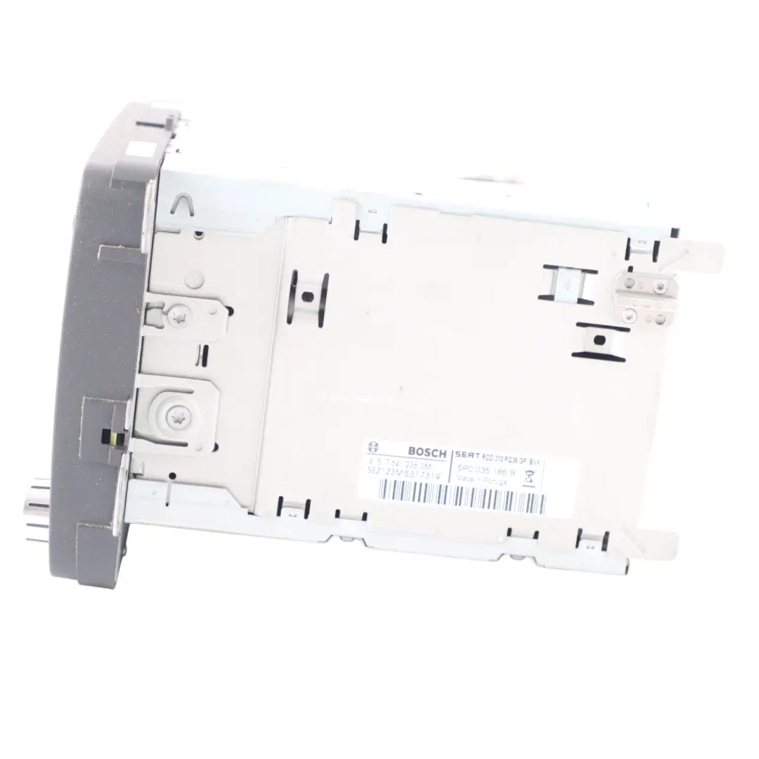 Seat Altea Autoradio Multimédia Avec Lecteur CD Principale Commande - SKU 5P0035186B - Numéro de pièce 5P0035186B