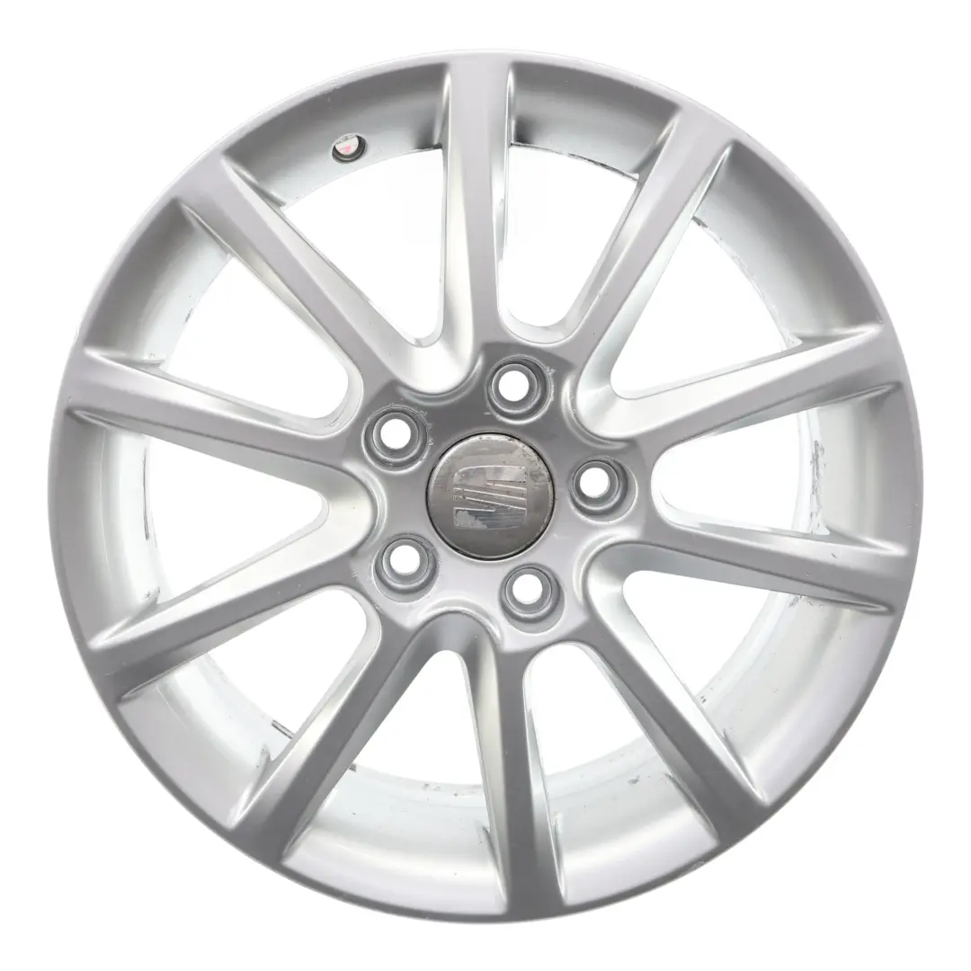 Seat Altea XL Cerchio In Lega 5 Doppie Razze Argento 16" 6,5J ET:50 - SKU 5P0601025J-1 - Numero di parte 5P0601025J