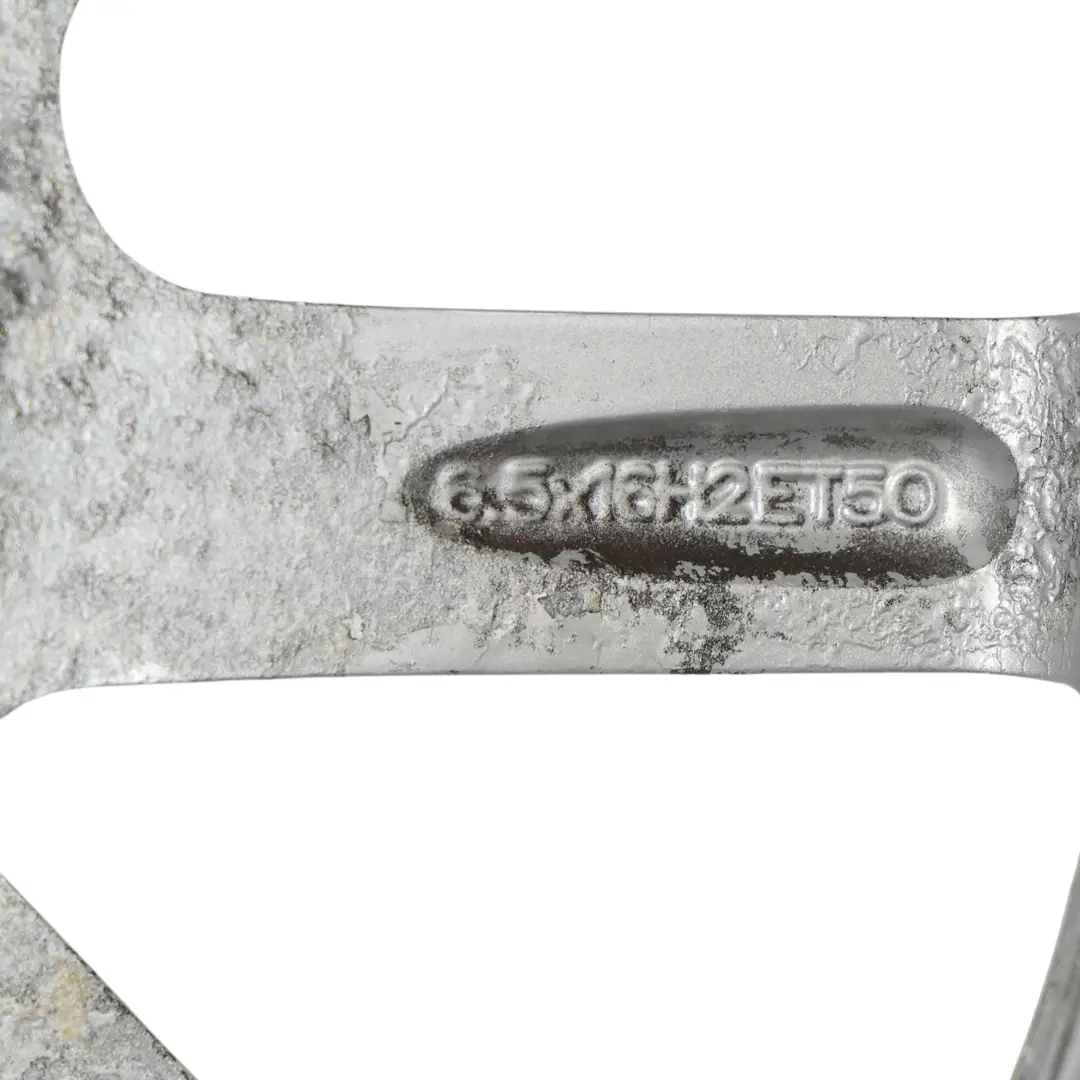 Seat Altea XL Jante Alliage 5 Branches Doubles Argent 16" 6,5J ET:50 - SKU 5P0601025J-1 - Numéro de pièce 5P0601025J